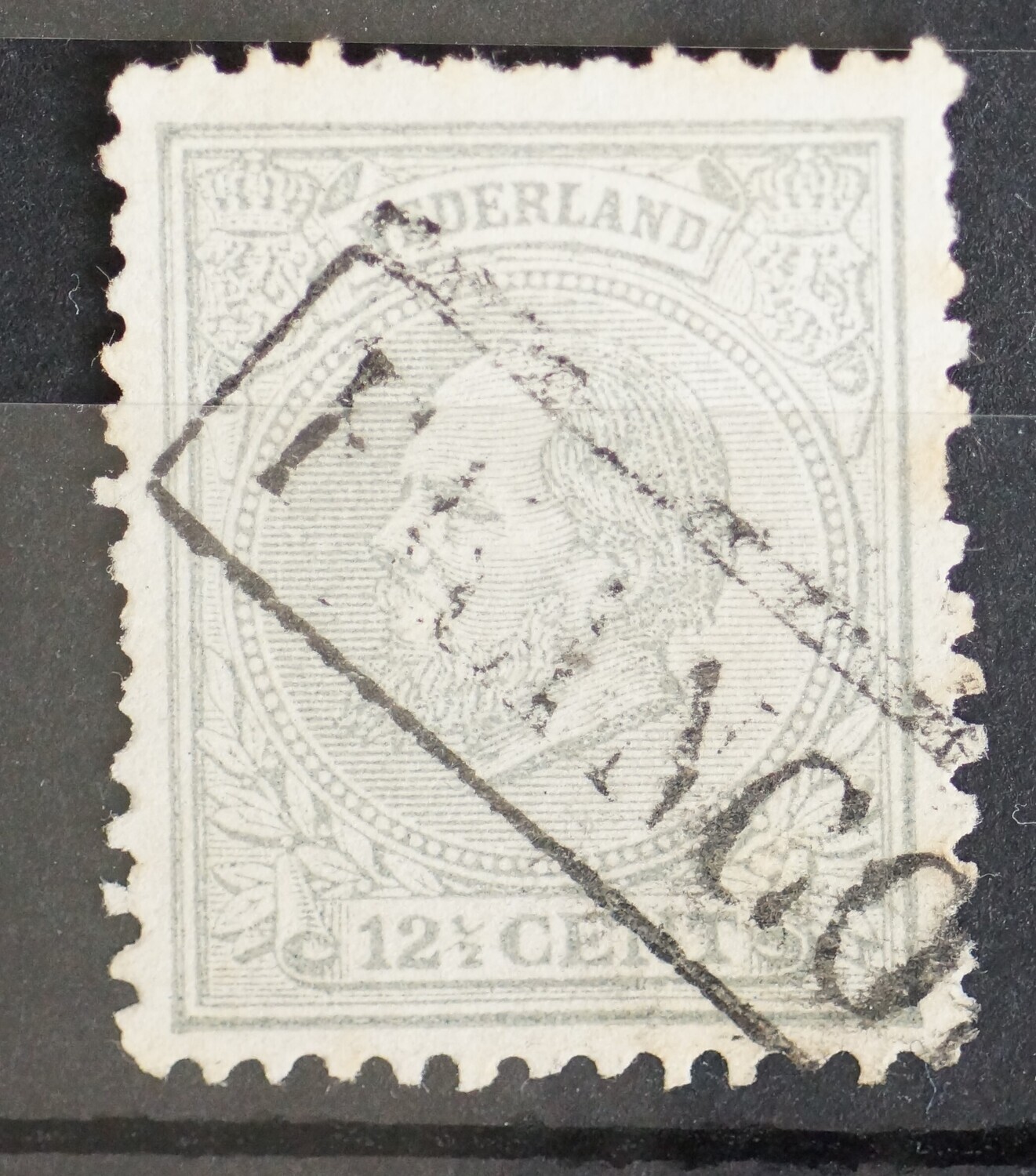 Franco in omlijsting op NVPH 22