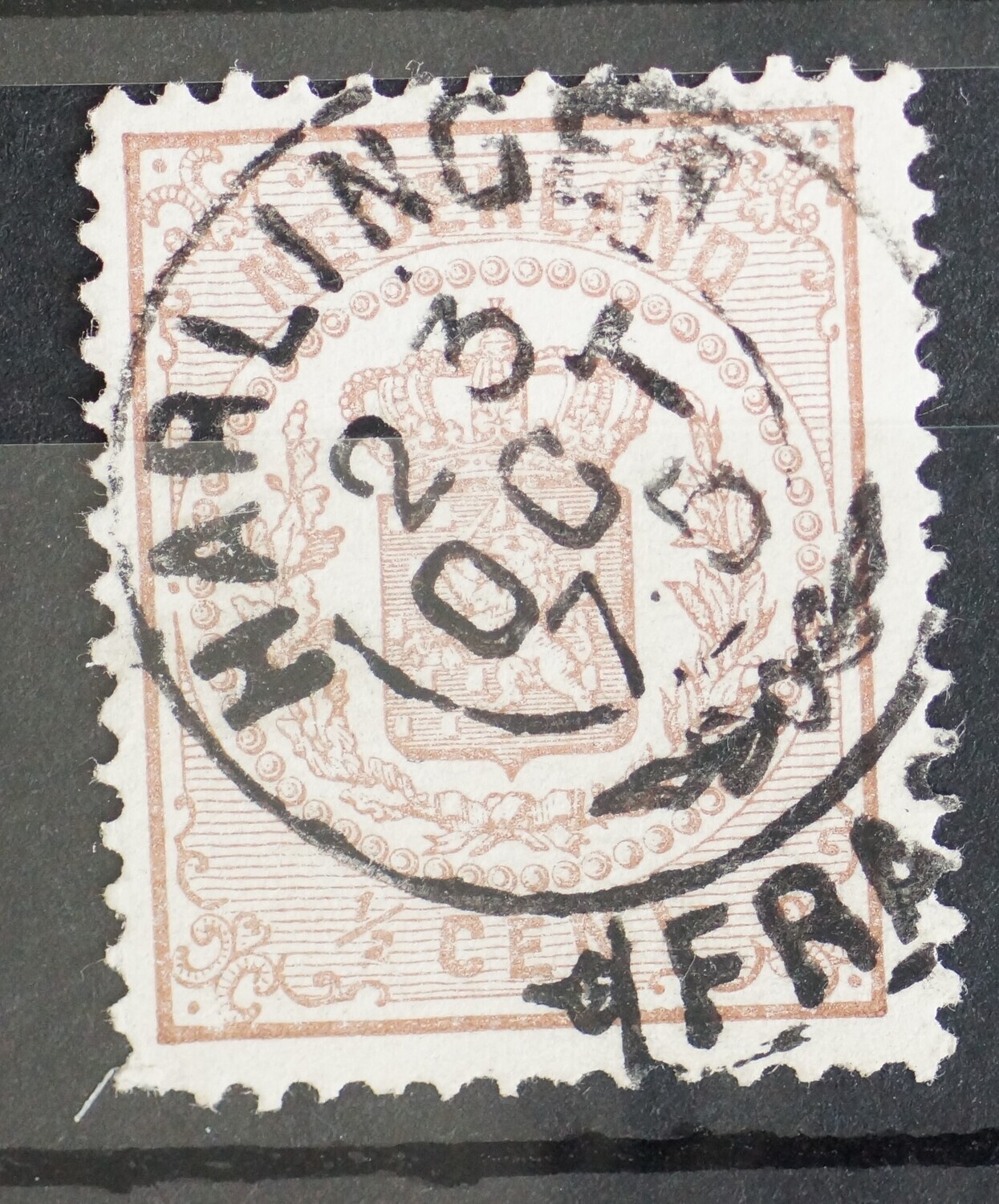 Franco-takje Harlingen op NVPH 13