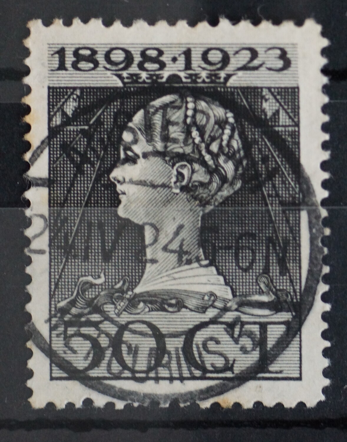 Amsterdam Mercurius 5 op NVPH 128