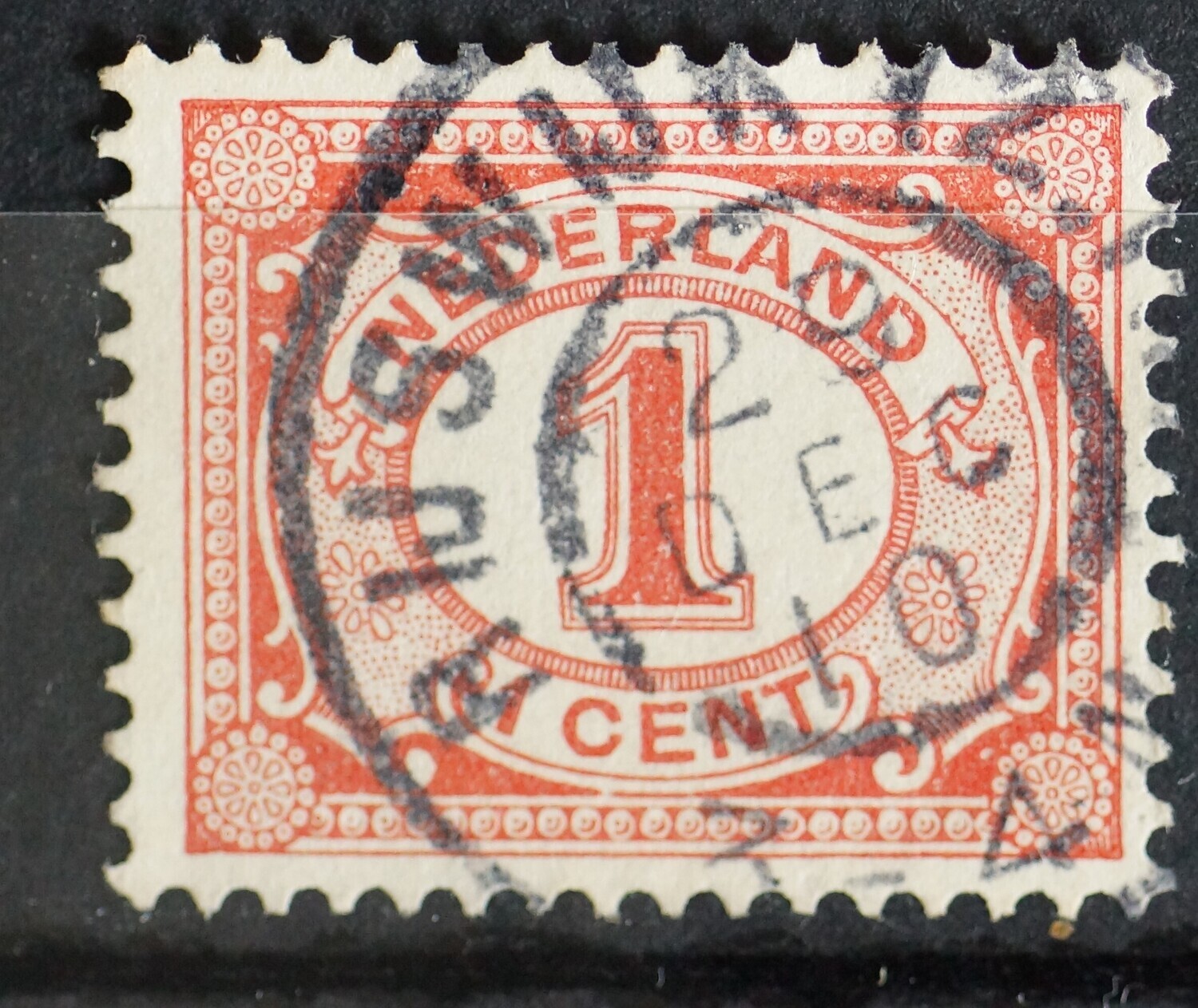 Rijswijk (Z:H:) op NVPH 51 - laat gebruik: 29-12-1910