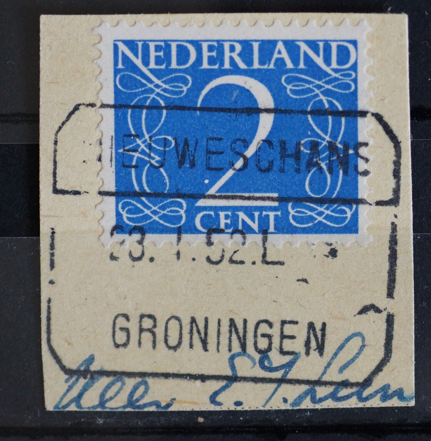 Nieuweschans - Groningen L op NVPH 461