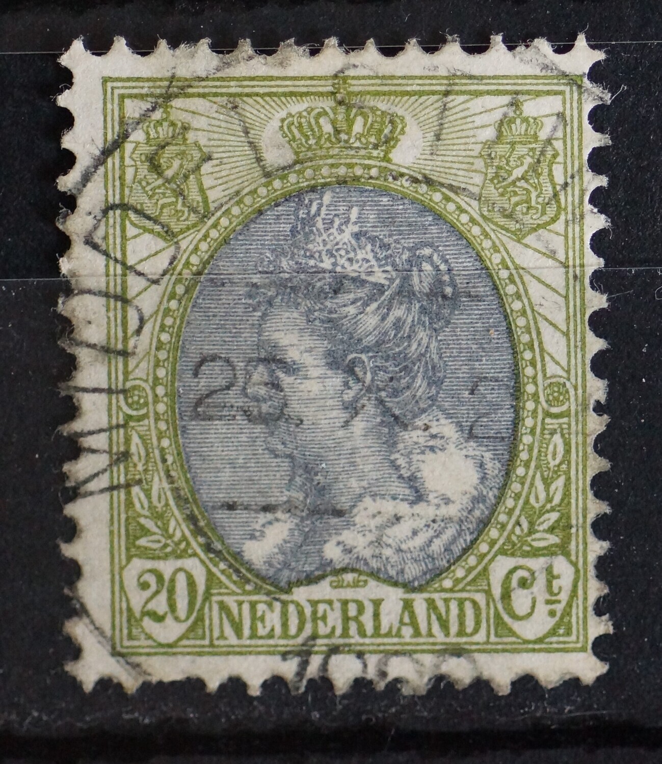 Middelstum (Gn.) 1 op NVPH 69 Middelstum (Gn.) 1 op NVPH 69