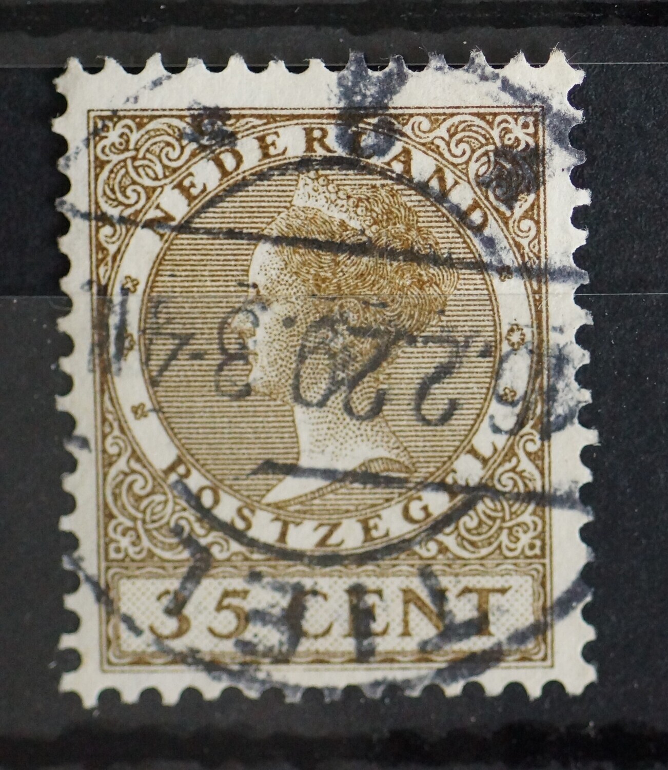 Tiel 4 op NVPH 195 Tiel 4 op NVPH 195