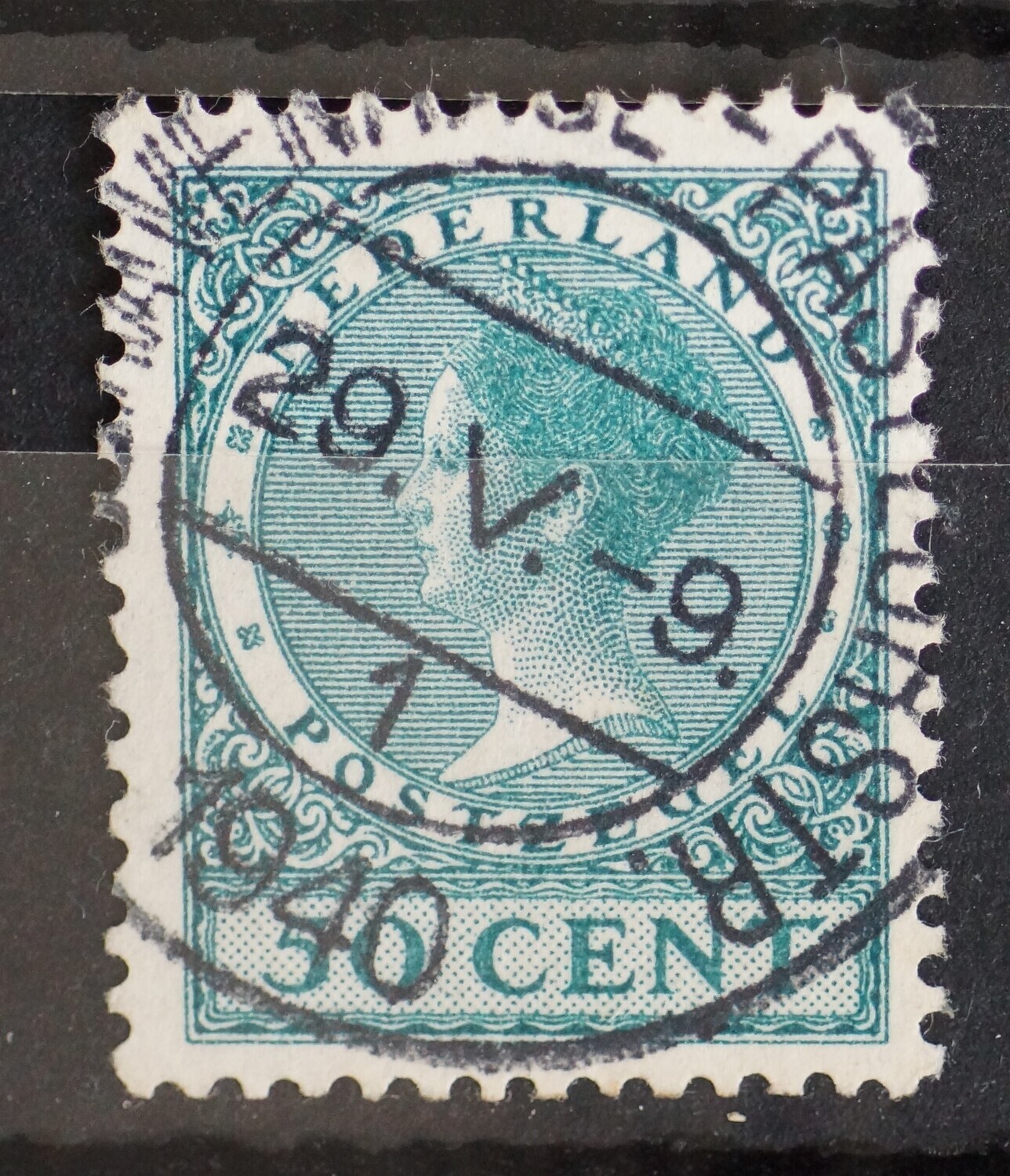 sGravenhage-Pasteurstr. 1 op NVPH 197