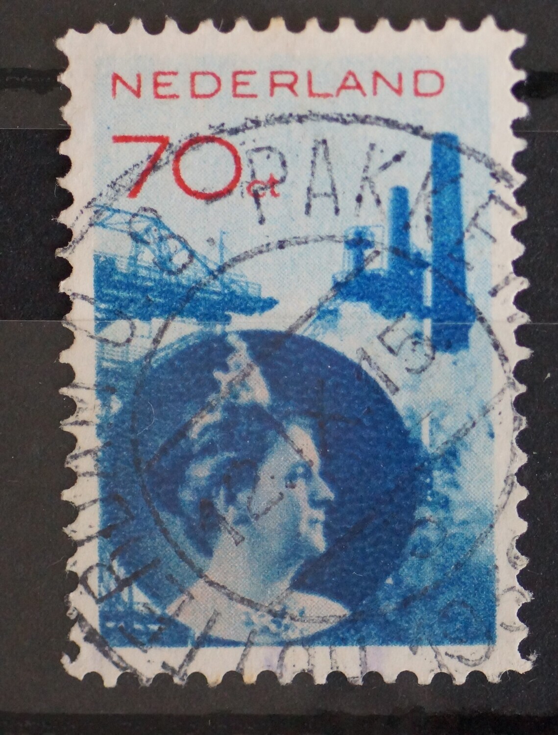 Rotterdam C.S.-Pakketpost 3 op NVPH 236