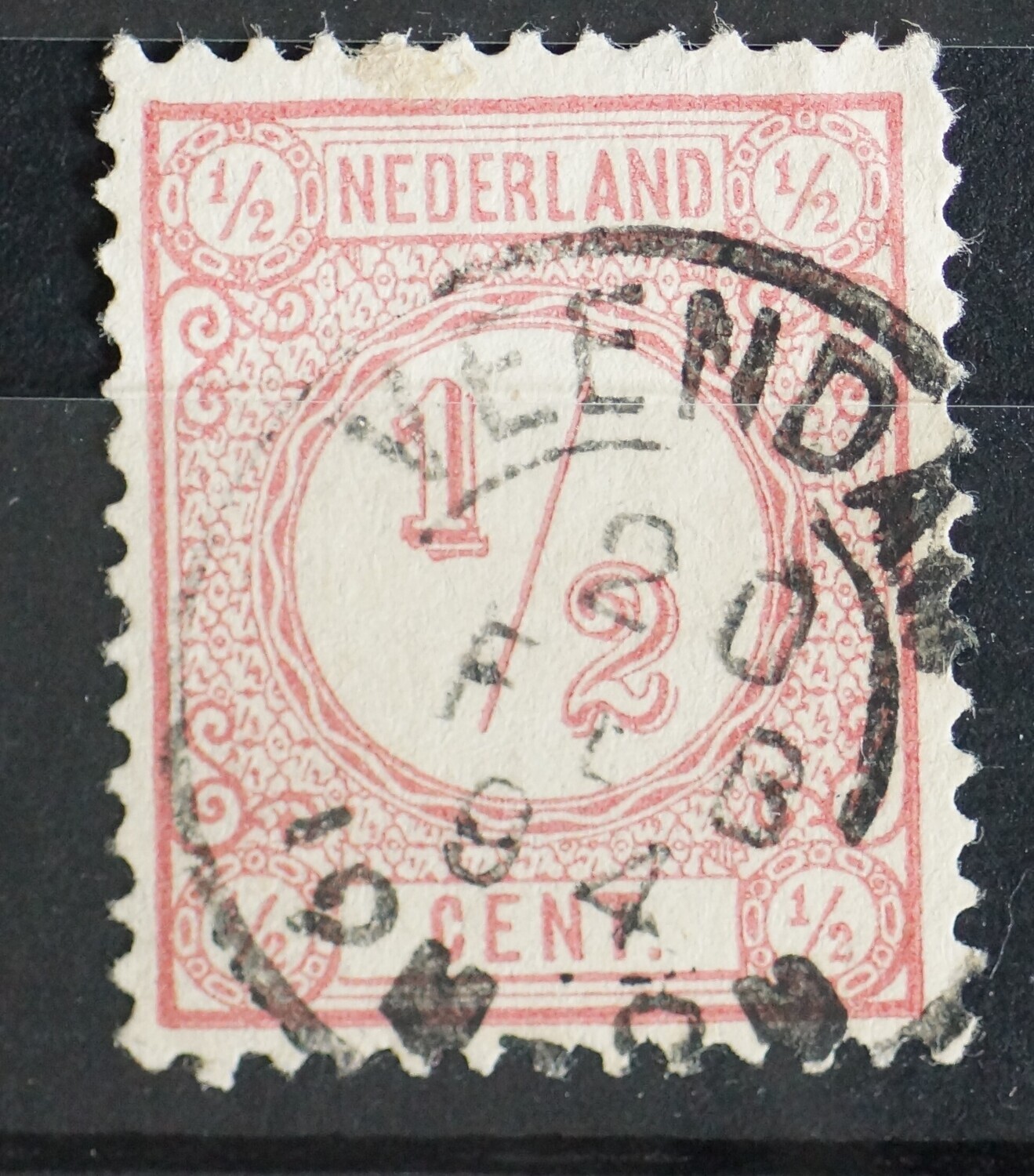 Tweeletterstempel Veendam op NVPH 30 Tweeletterstempel Veendam op NVPH 30