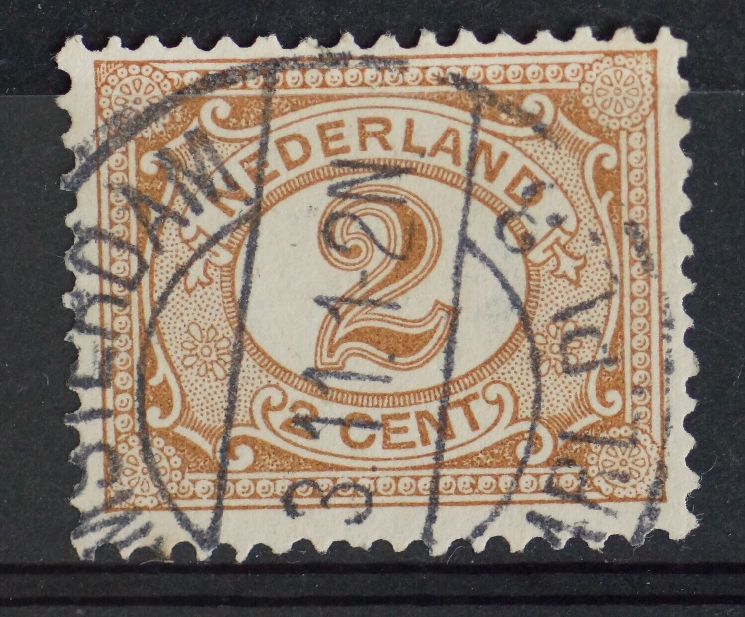 Amsterdam Haarl. Pl. 3 op NVPH 54