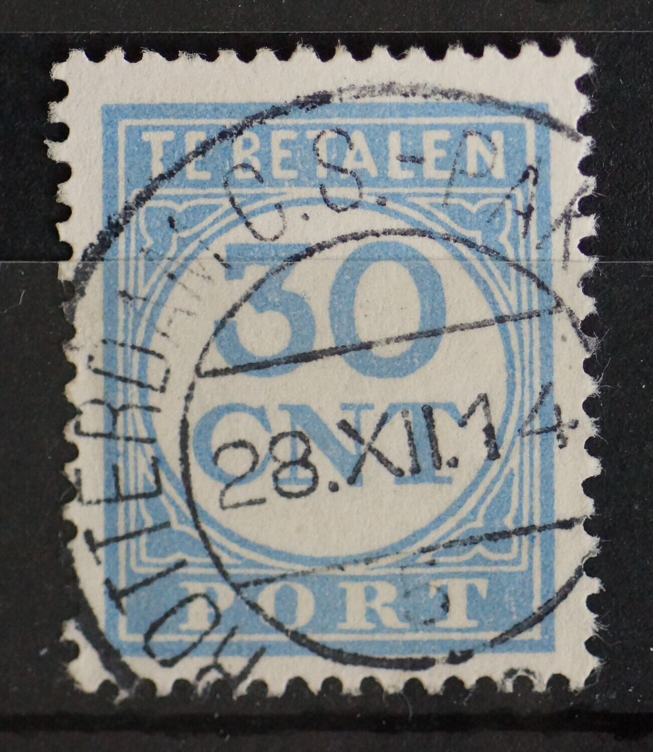 Rotterdam C.S.-Pakketpost 5 op NVPH P78