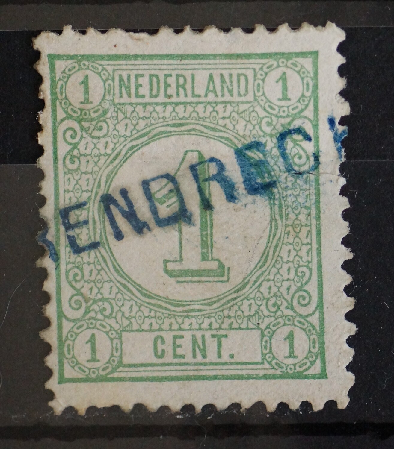 Barendrecht (blauw) op NVPH 31