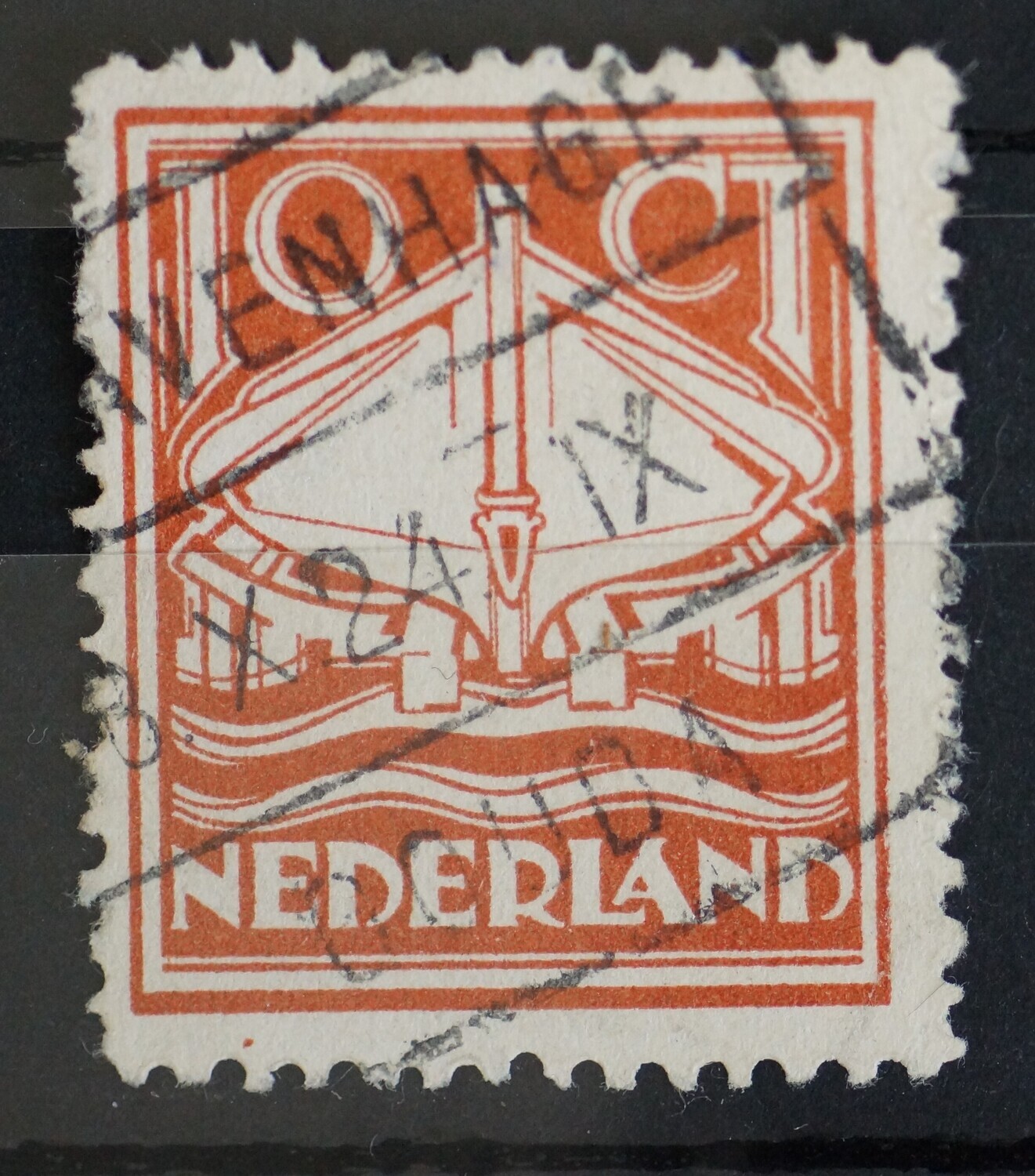 sGravenhage - Gouda IX op NVPH 140