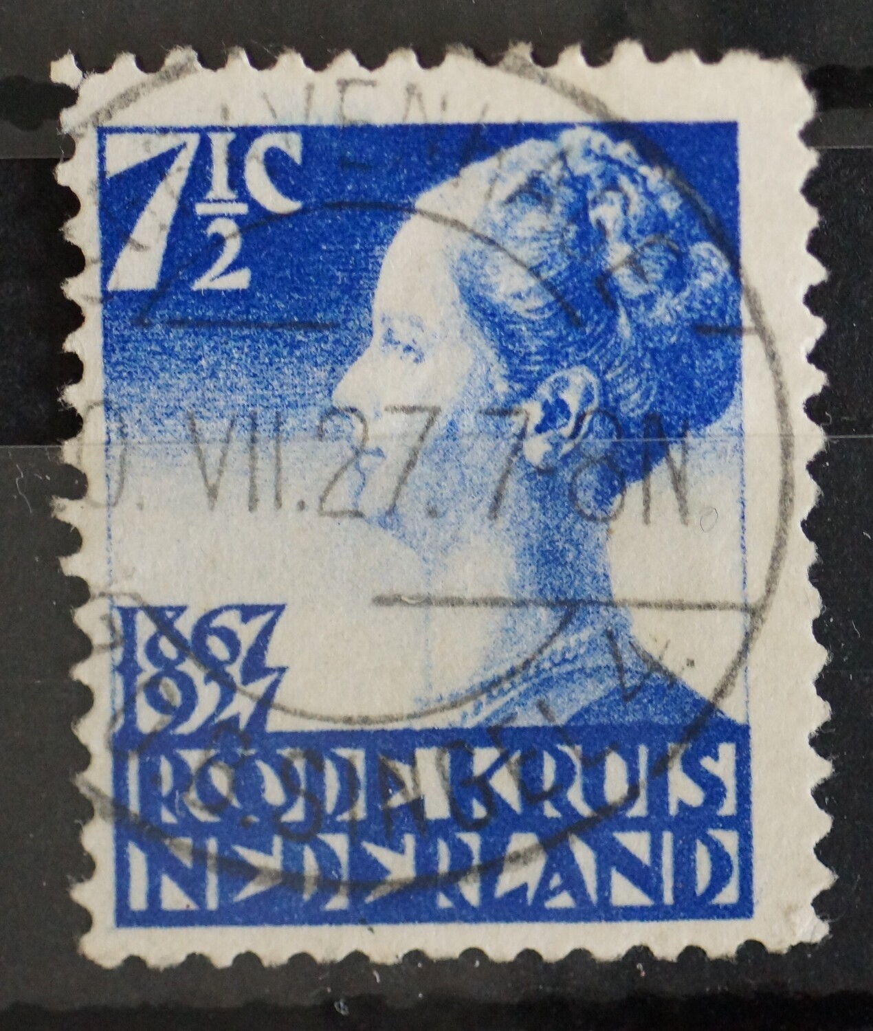 sGravenhage Z.O.B. Singel 4 op NVPH 206 - vrij schaars