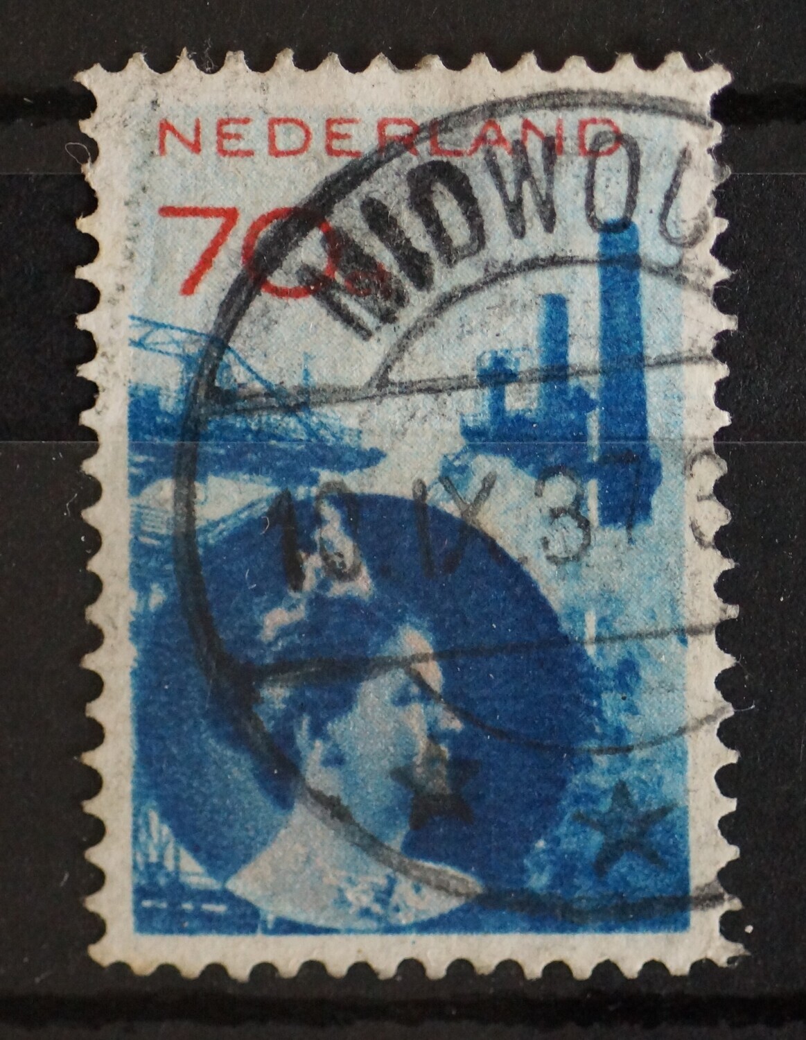Midwoud op NVPH 236 - vrij schaars