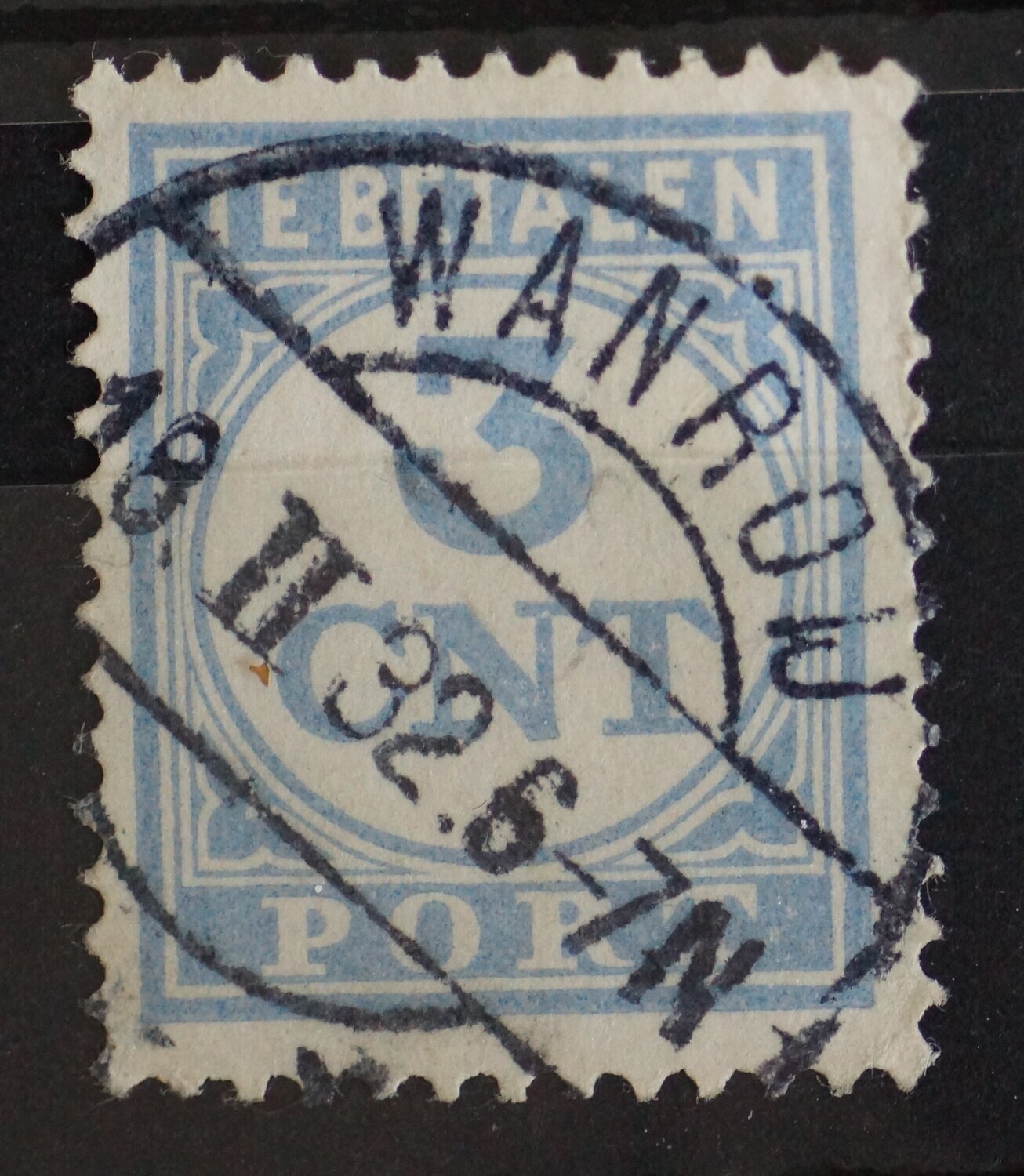 Wanroij op NVPH P69 Wanroij op NVPH P69