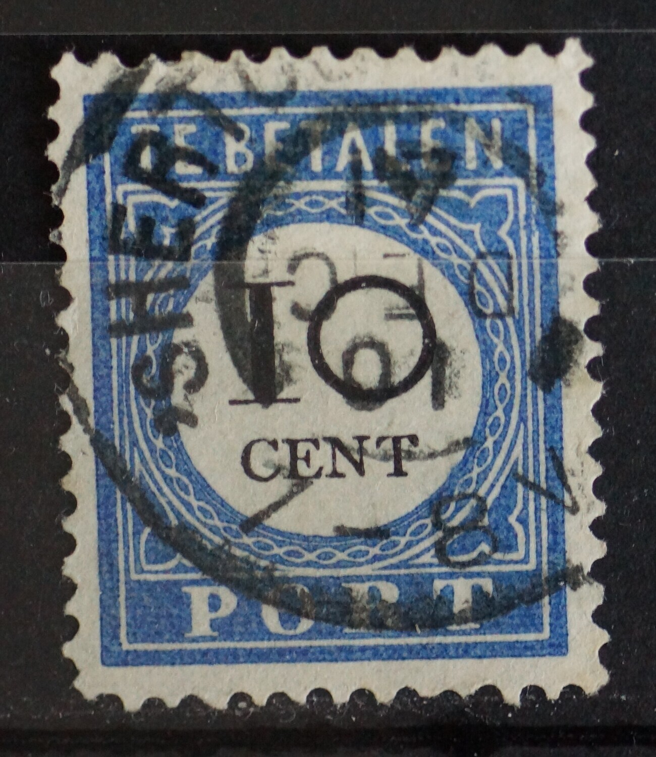 sHertogenbosch op NVPH P 22 - kopstaande maand sHertogenbosch op NVPH P 22 - kopstaande maand