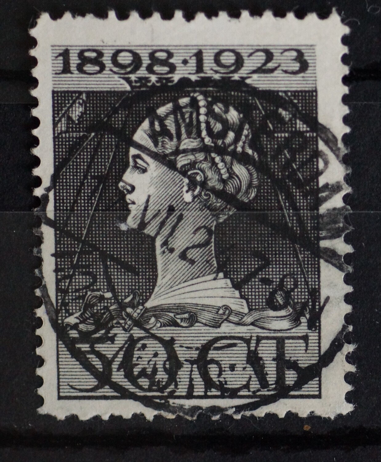 Amsterdam Hobbemastr, 1 op NVPH 128