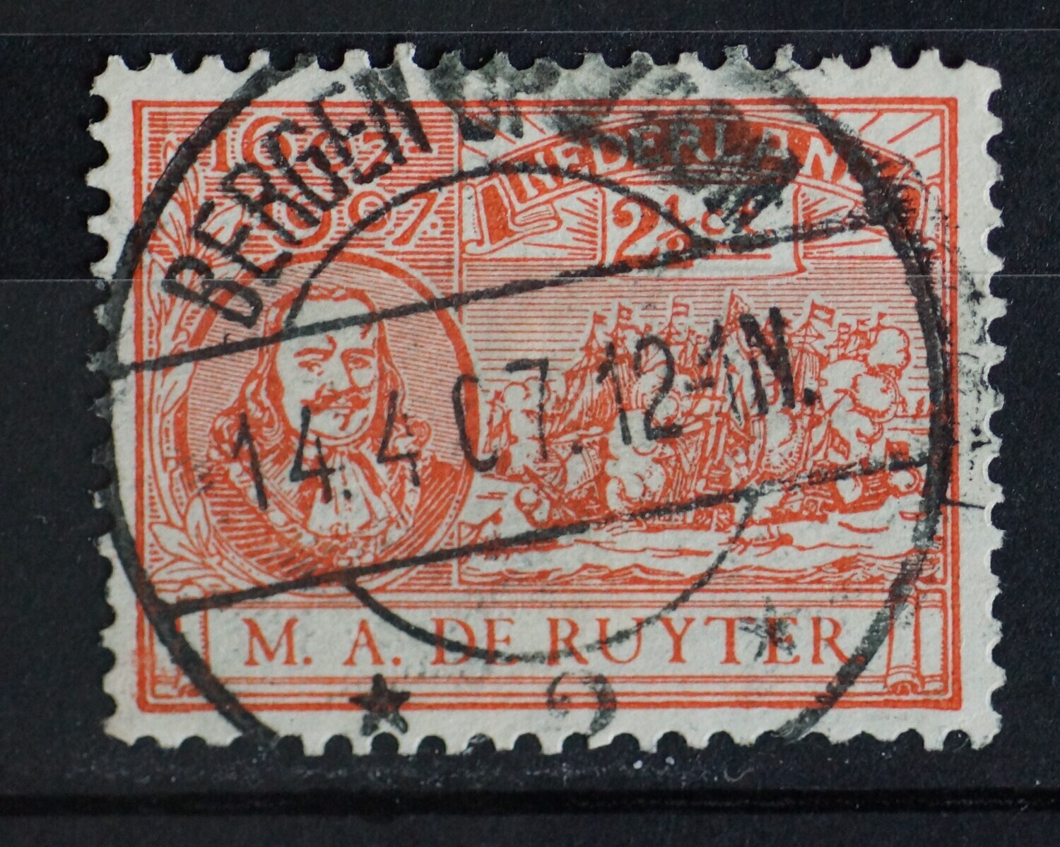 Bergen op Zoom 2 op NVPH 89 - vrij schaars
