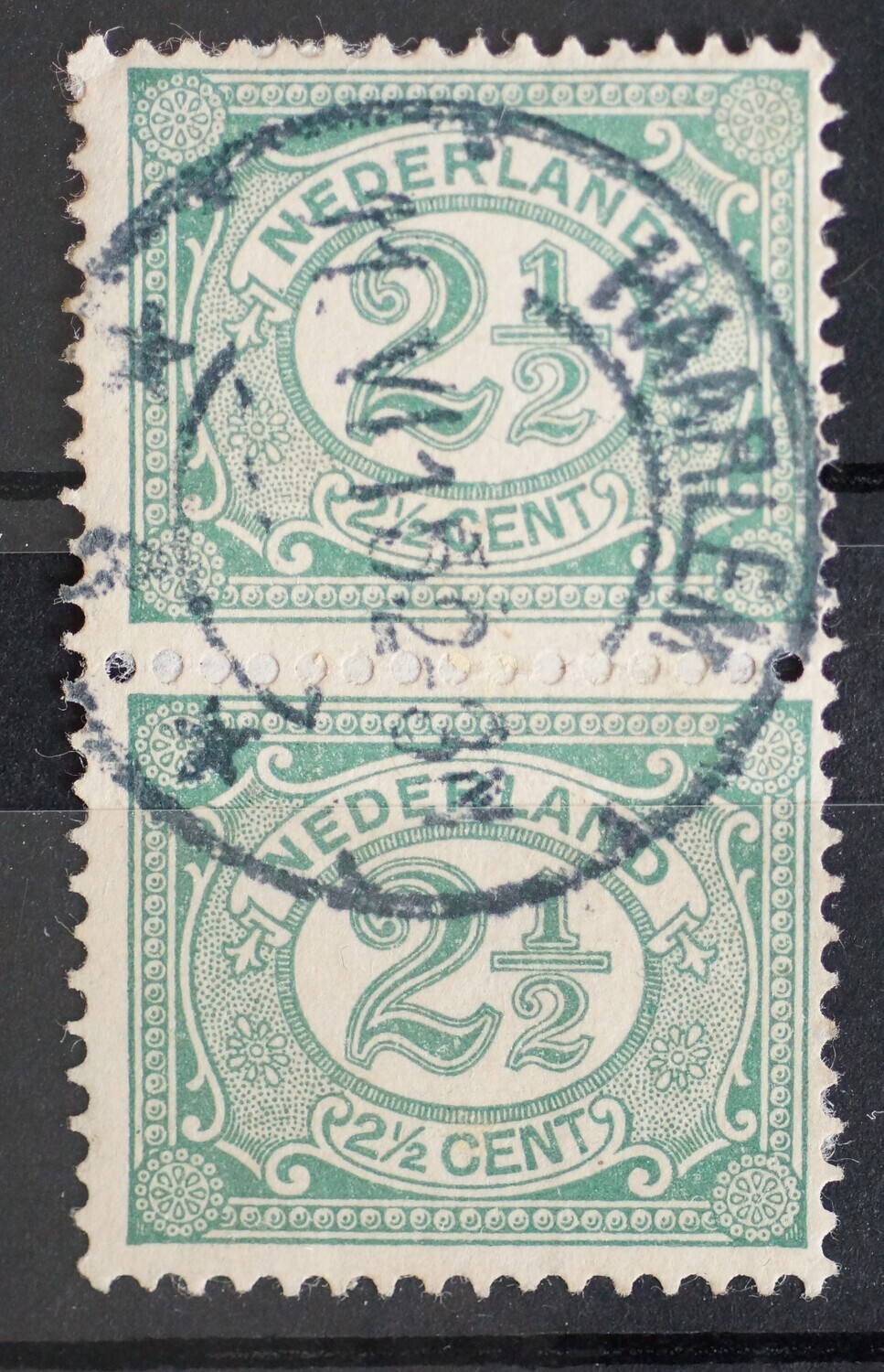 Haarlem 6 op NVPH 55 (paar)