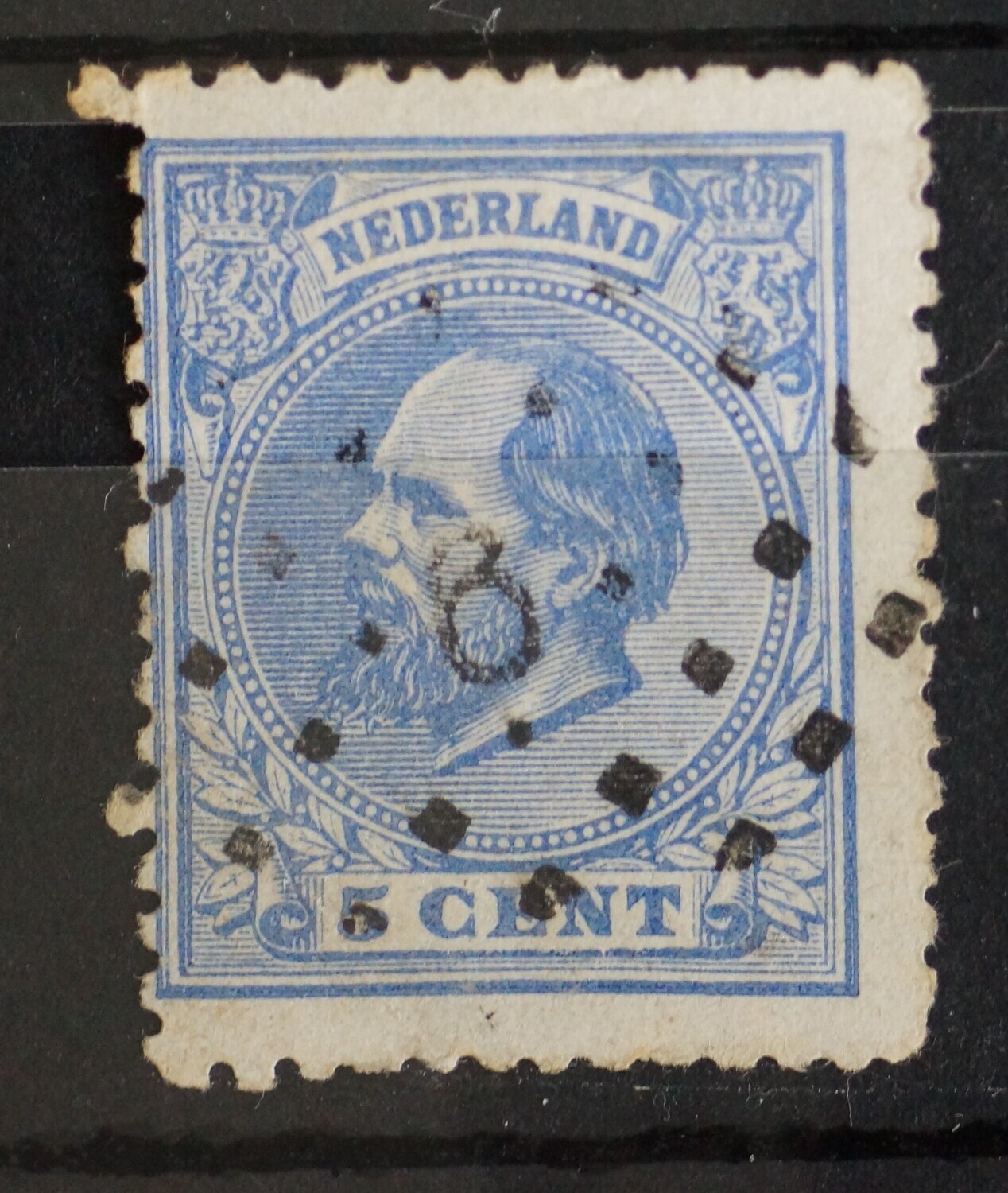 6. (Apeldoorn, punt onder cijfer) op NVPH 19
