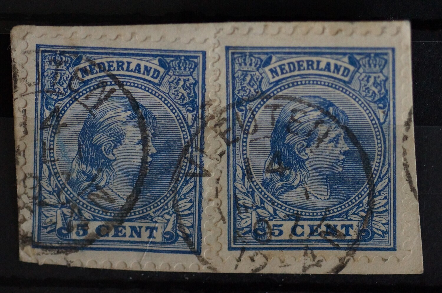 Vleuten op NVPH 35 (2 zegels)