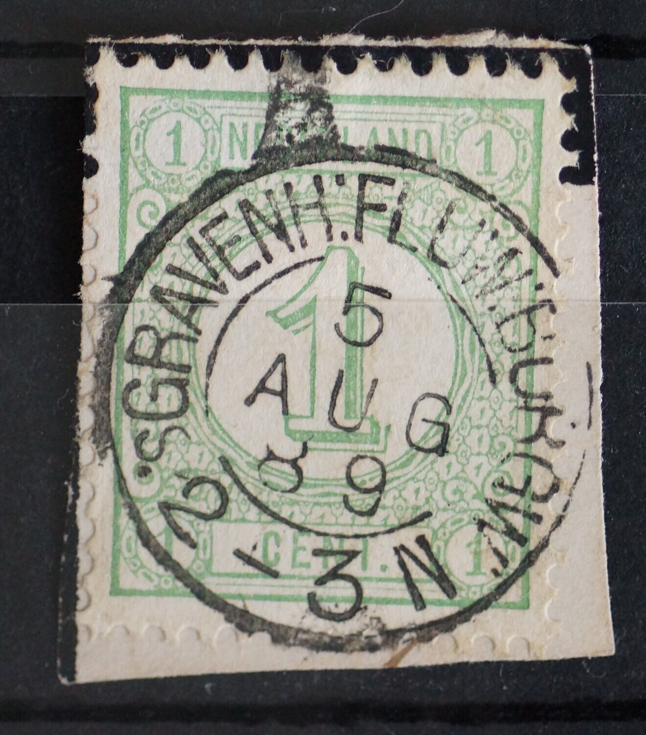 sGravenh:Fluw:Burgw: op NVPH 31 - schaars!