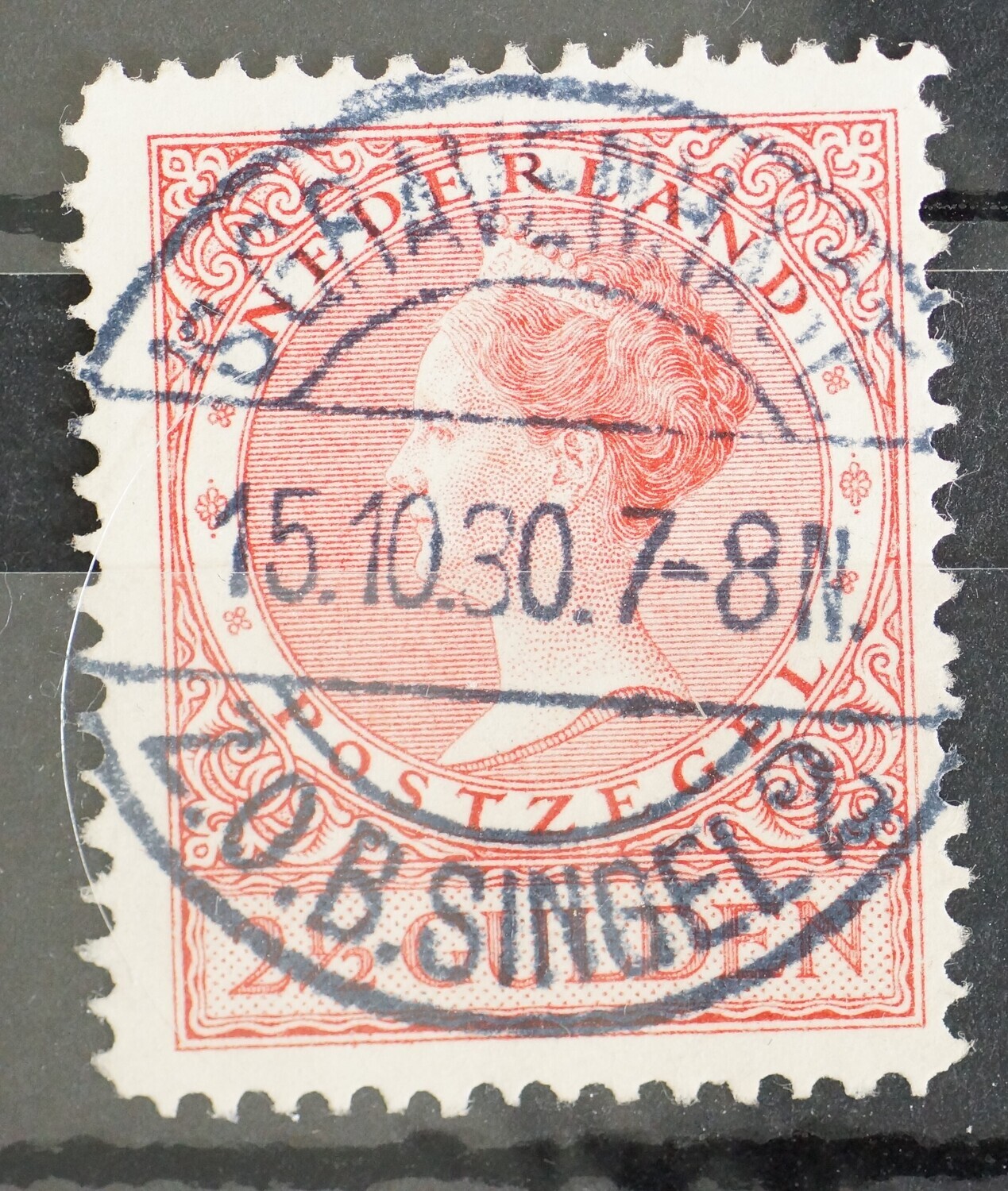 sGravenhage Z.O.B. Singel 2 op NVPH 164
