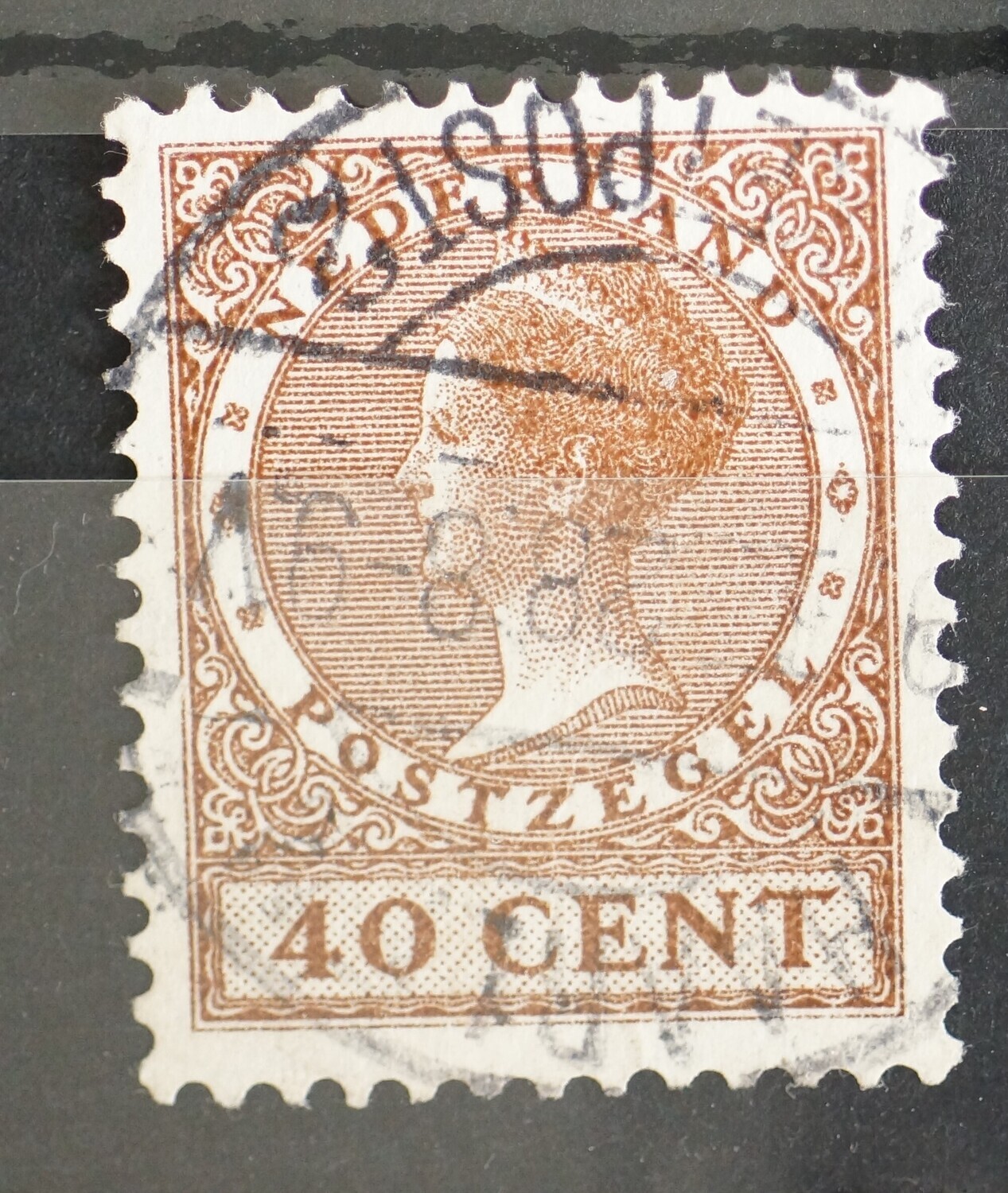 Haarlem Pakketpost 2 op NVPH 196