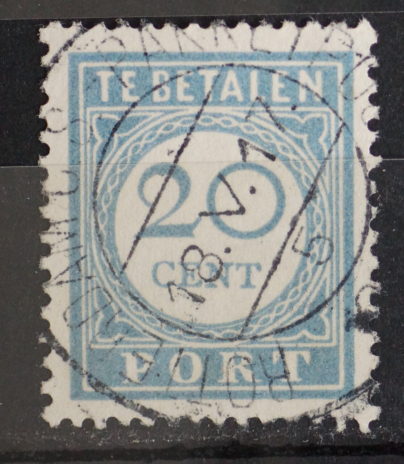 Rotterdam C.S. - Pakketpost 5 po NVPH P58