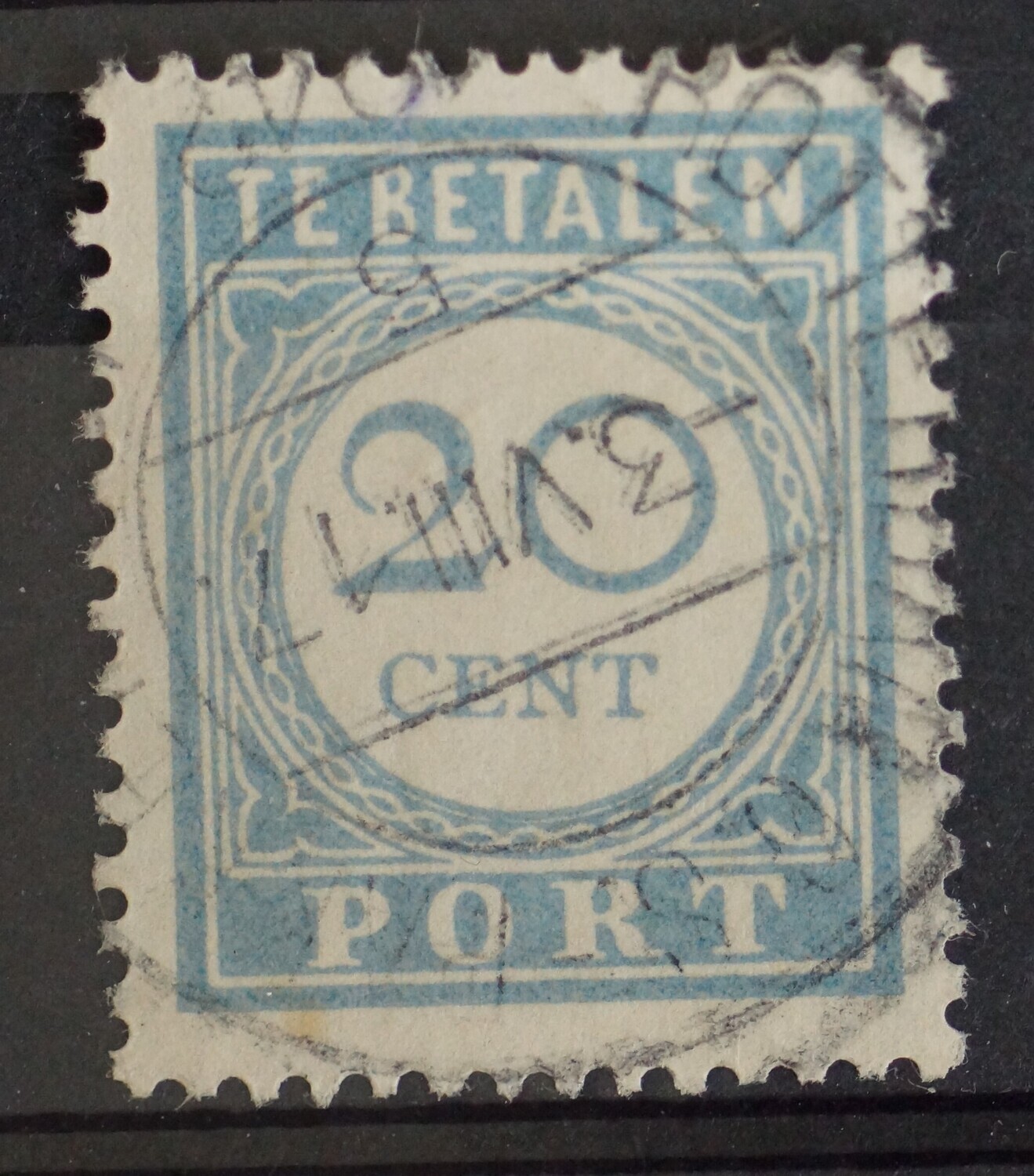 Rotterdam C.S. - Pakketpost 5 po NVPH P58