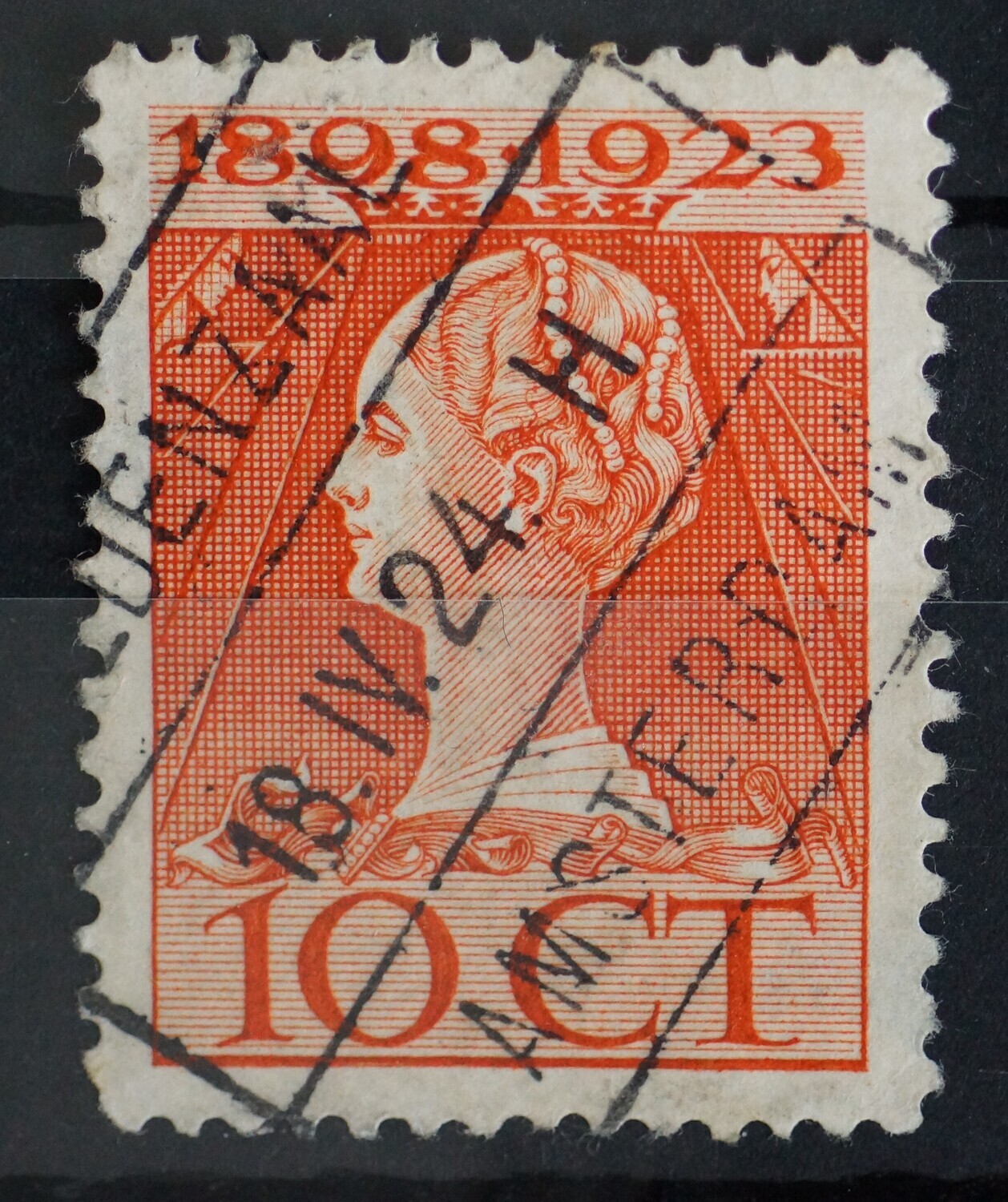 Oldenzaal - AMsterdam H op NVPH 124