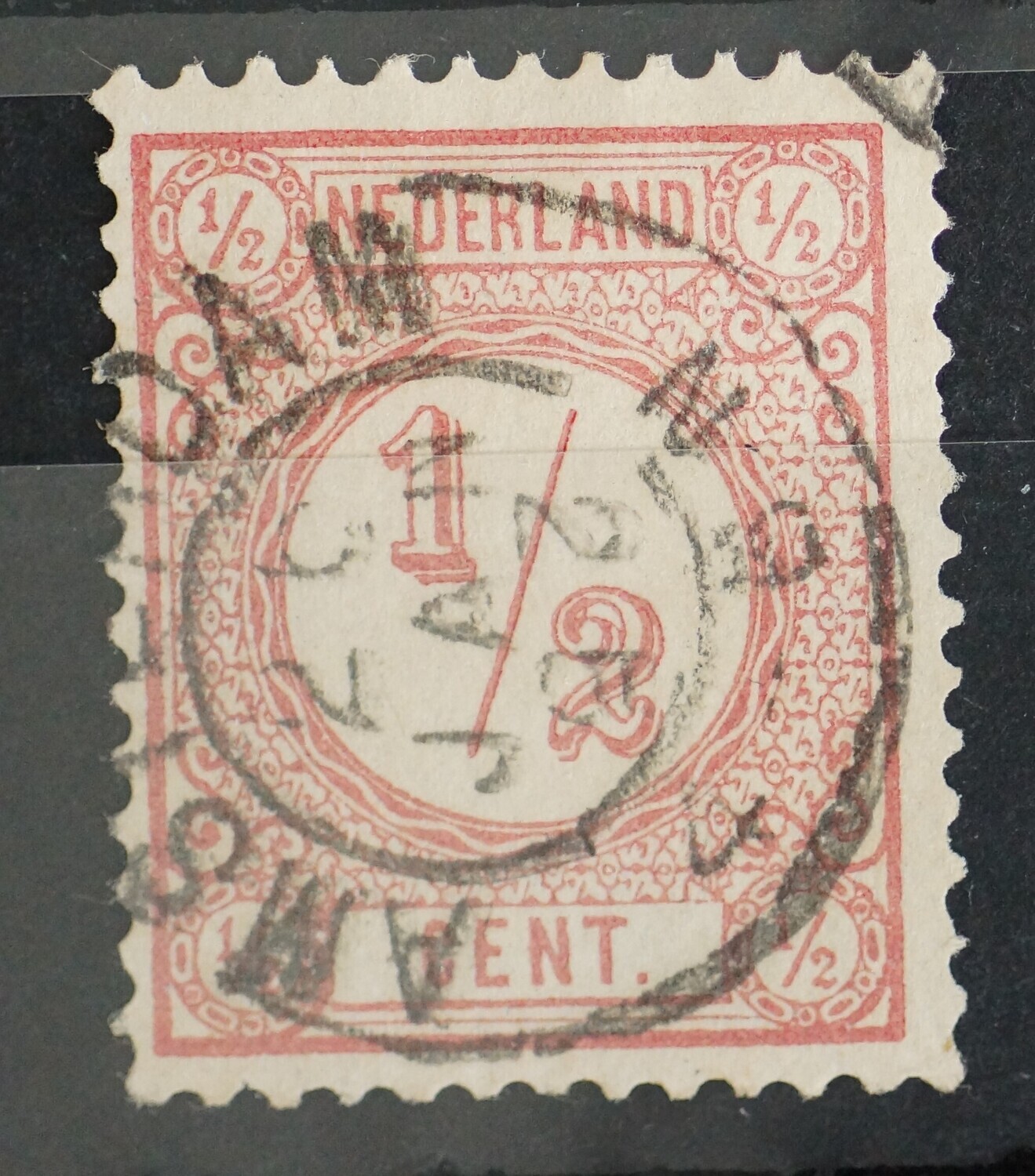 Amsterdam op NVPH 30 - stempelfout met datum/jaar