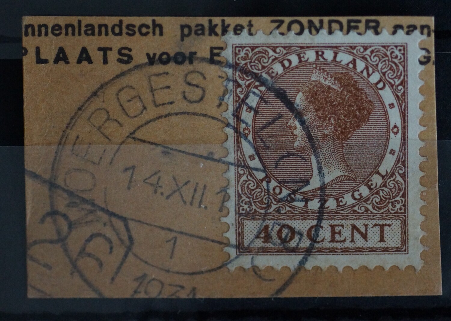 Moergestel (N.B.) 1 op NVPH 196