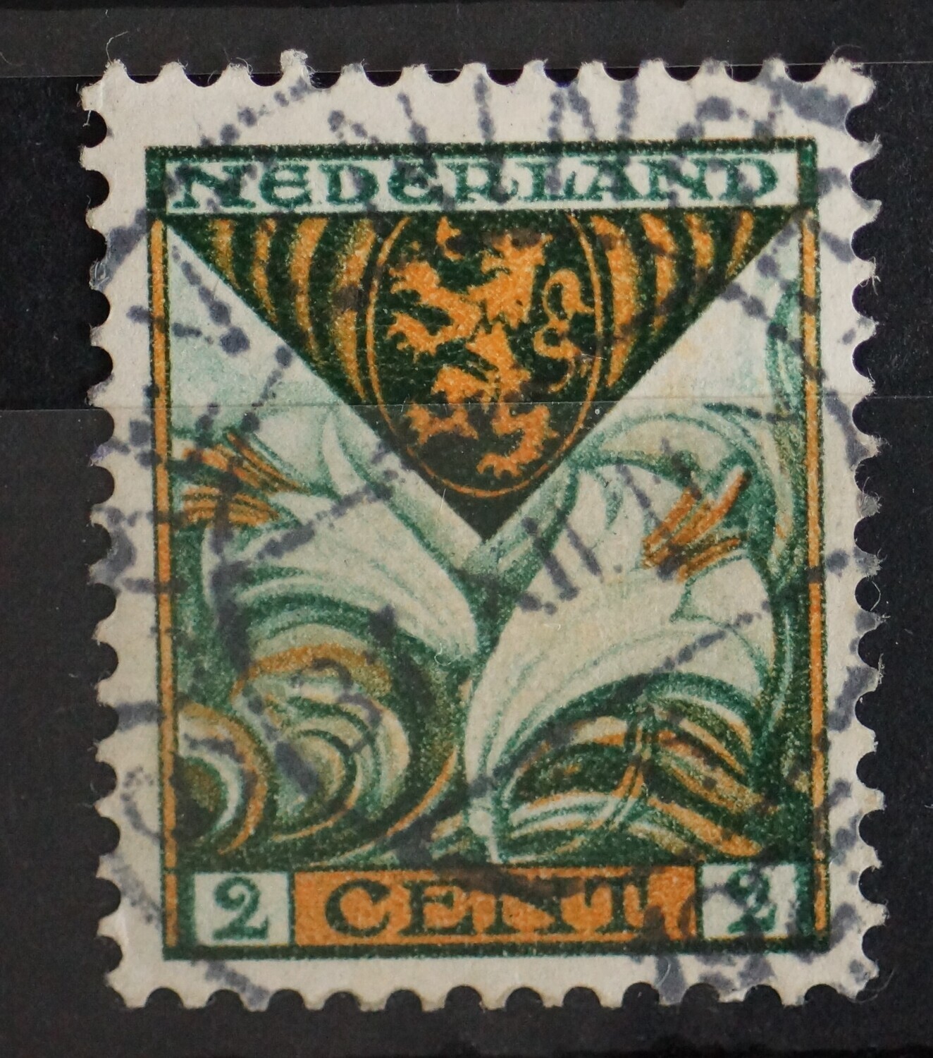 Scheveningen 6 op NVPH 166 Scheveningen 6 op NVPH 166