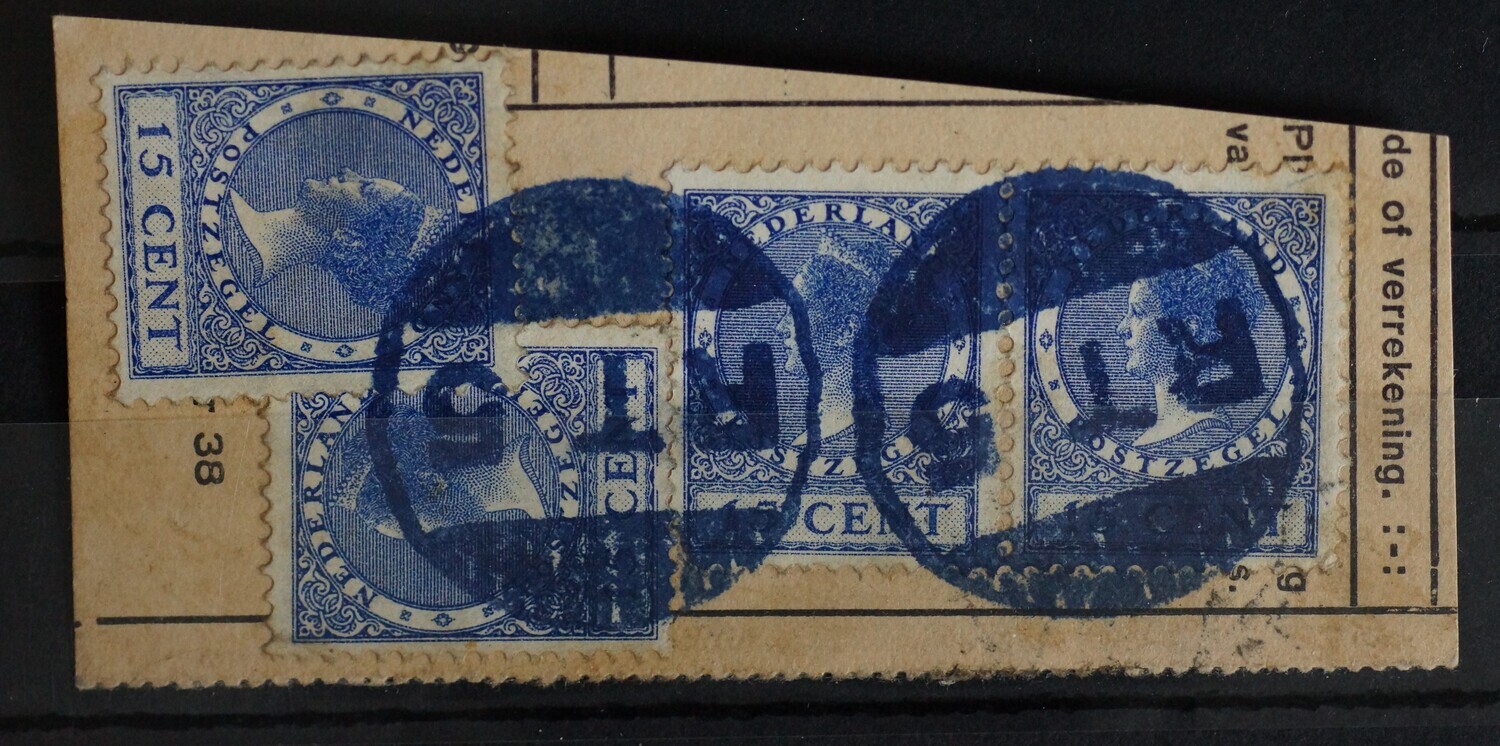 RT 5 (Rotterdam Maaskade) op NVPH 186 (4x)