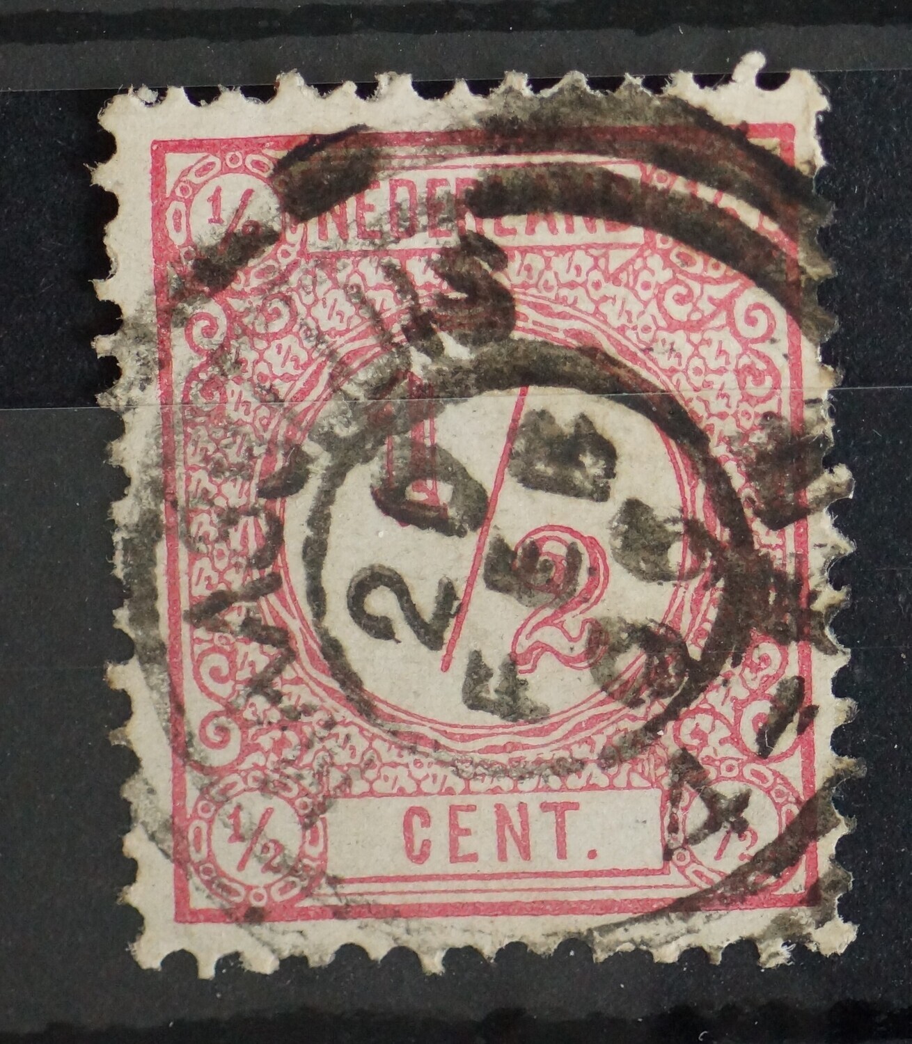 Dubbelring Maassluis op NVPH 30 Dubbelring Maassluis op NVPH 30