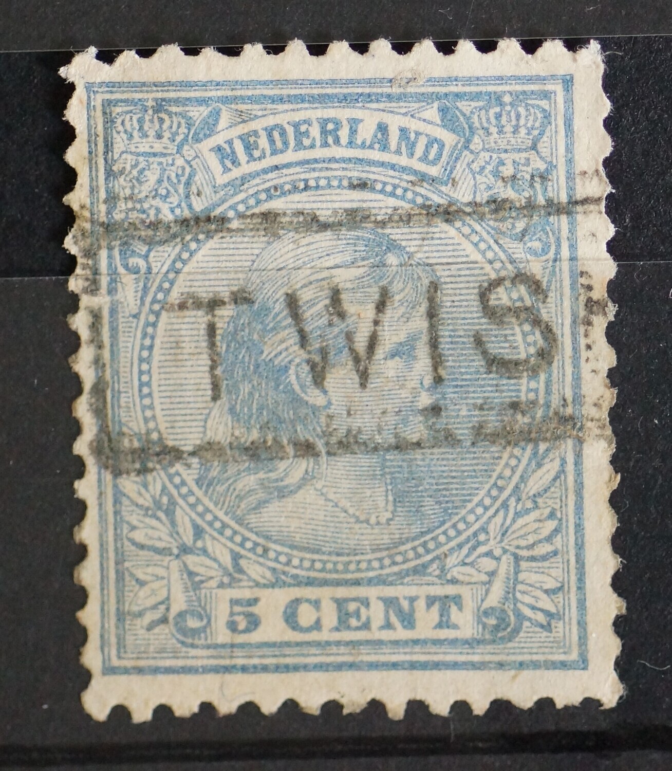 Haltestempel Twisk op NVPH 35 (fraai)