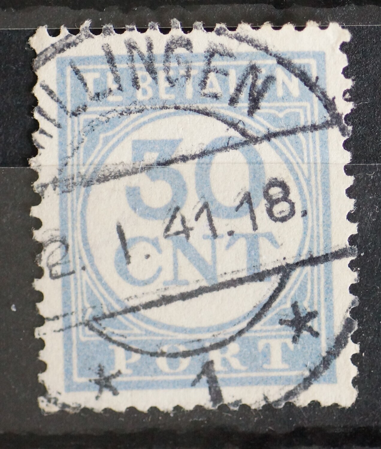 Millingen 1 op NVPH P78