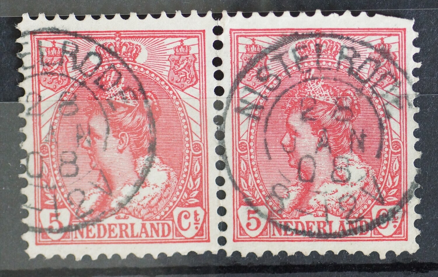 Nistelrode op NVPH 60 (paar)