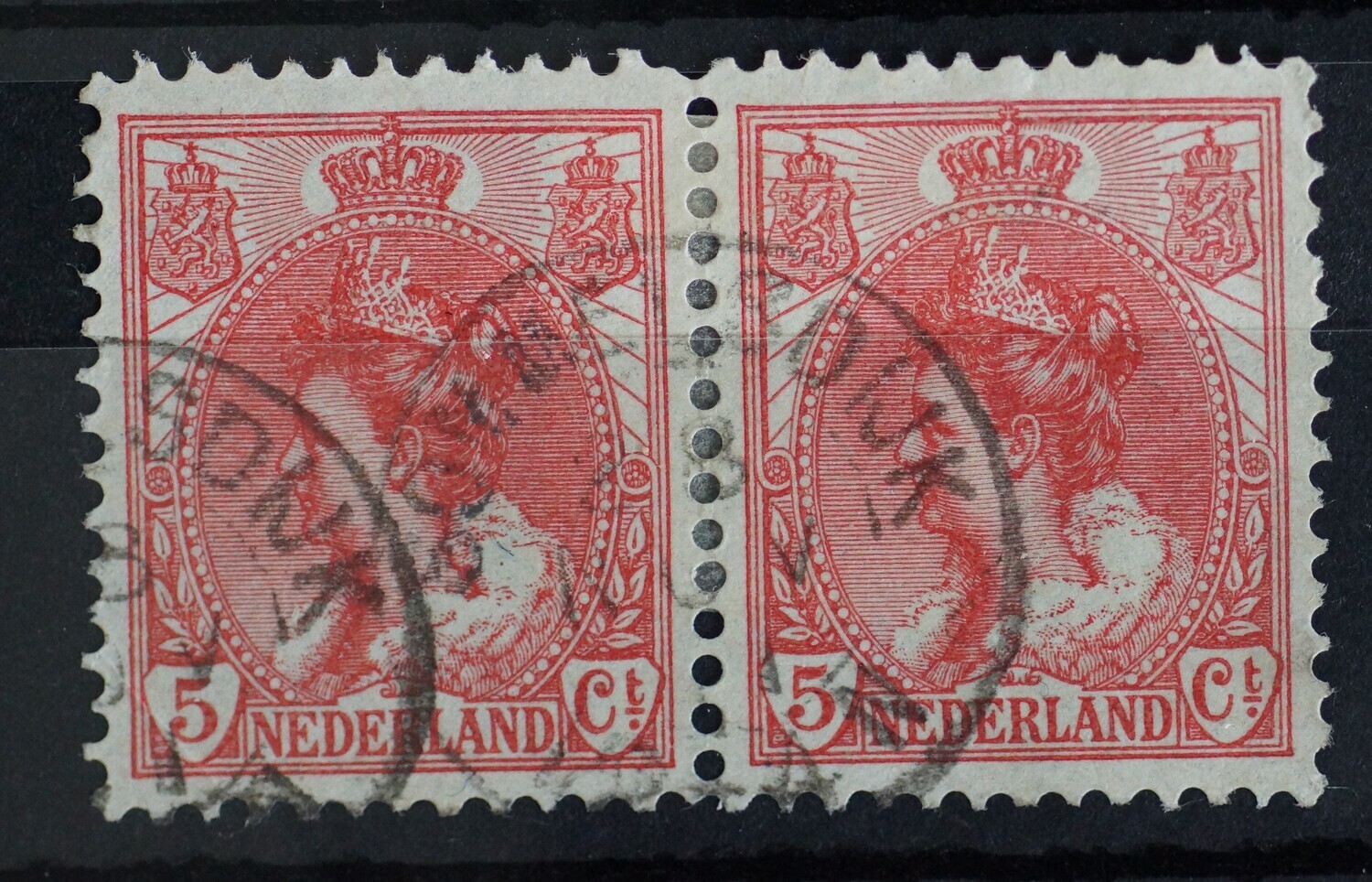 Sommelsdijk op NVPH 60 (paar)