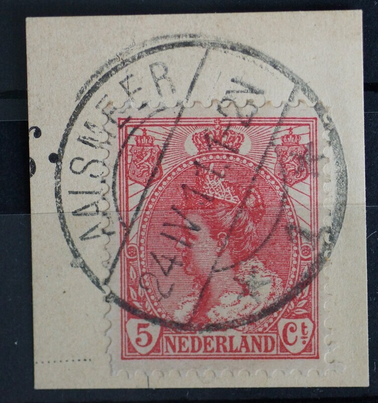 Aalsmeer 1 op NVPH 60 Aalsmeer 1 op NVPH 60