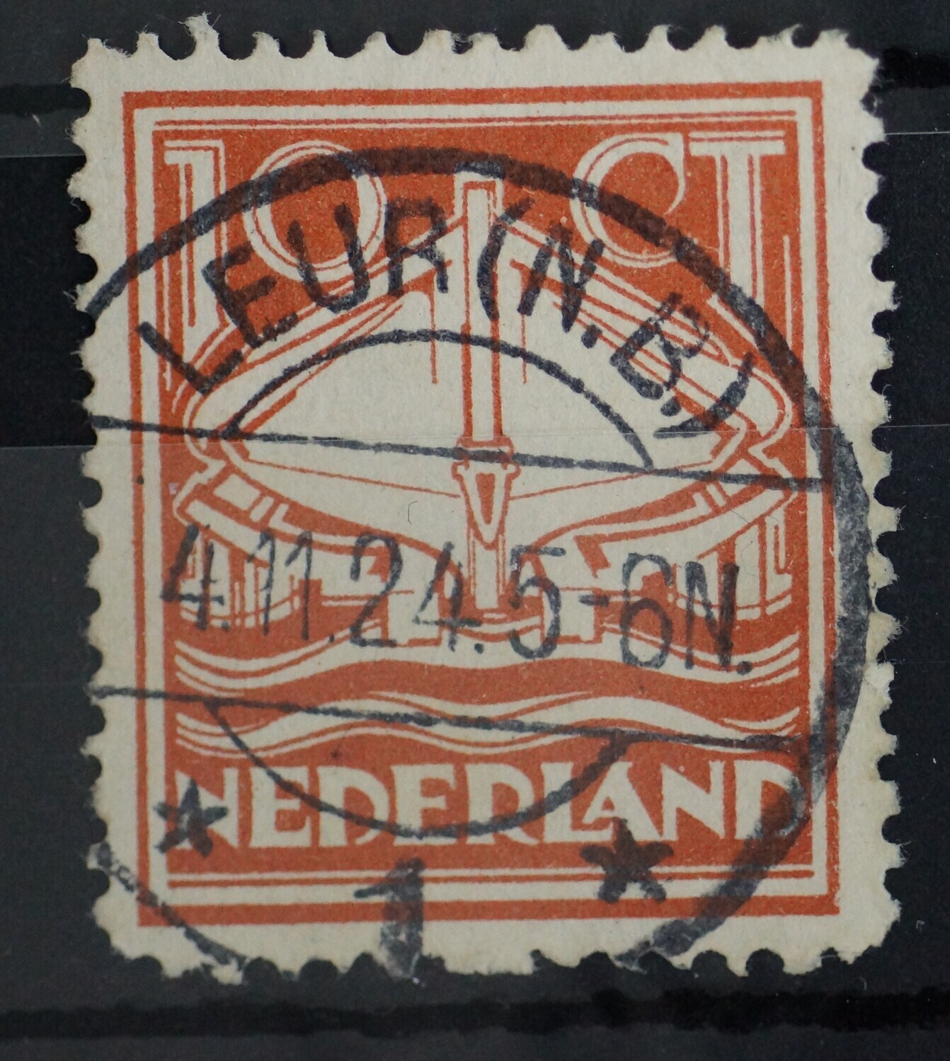 Leur (N.B.) 1 op NVPH 140 Leur (N.B.) 1 op NVPH 140