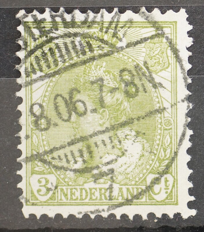 Amsterdam 7 op NVPH 57 Amsterdam 7 op NVPH 57