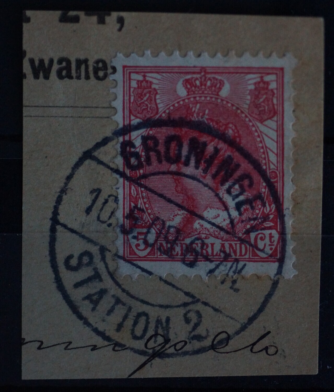 Groningen Station 2 op NVPH 60 Groningen Station 2 op NVPH 60