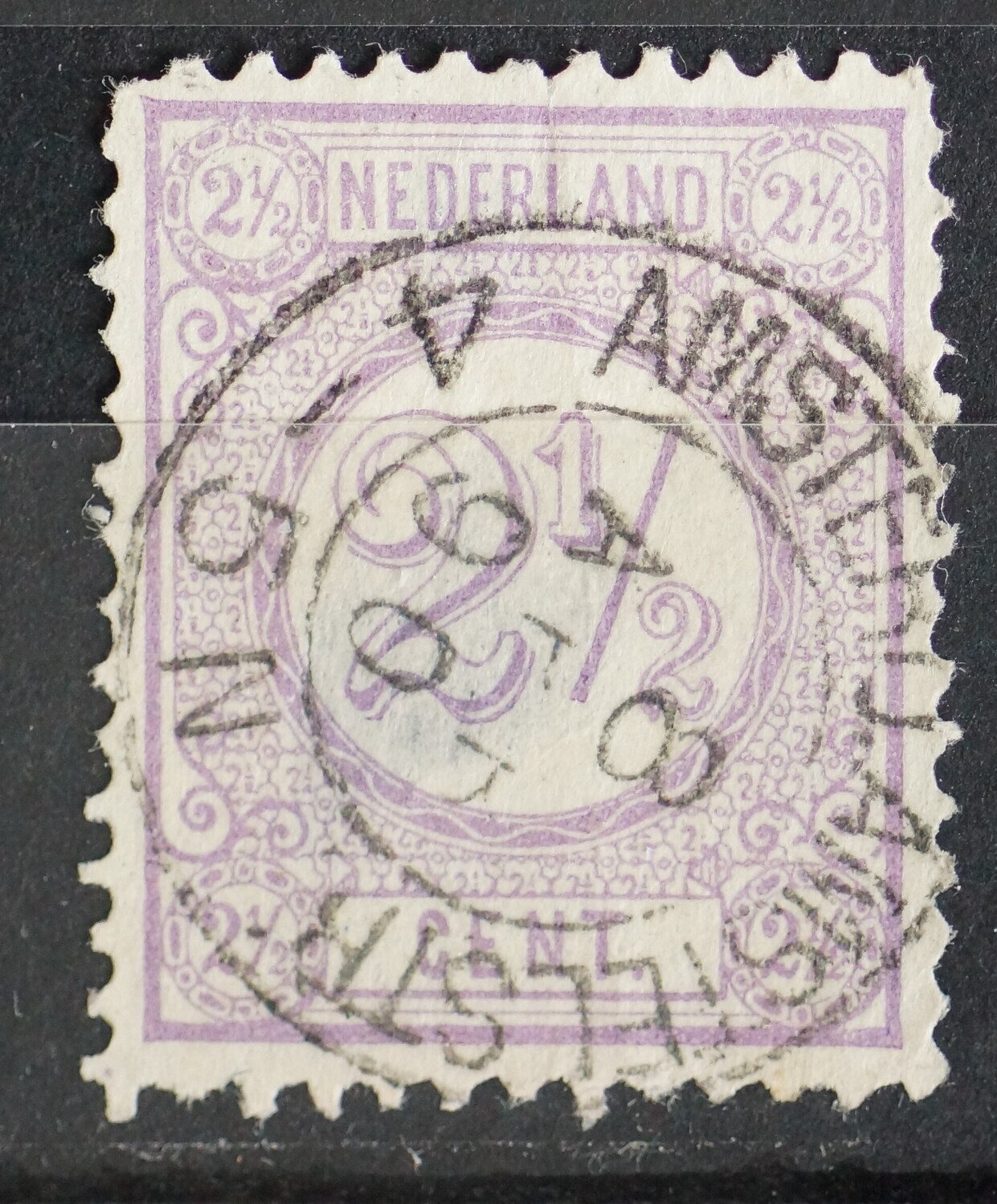 Amsterd:-Amstelstr: op NVPH 33