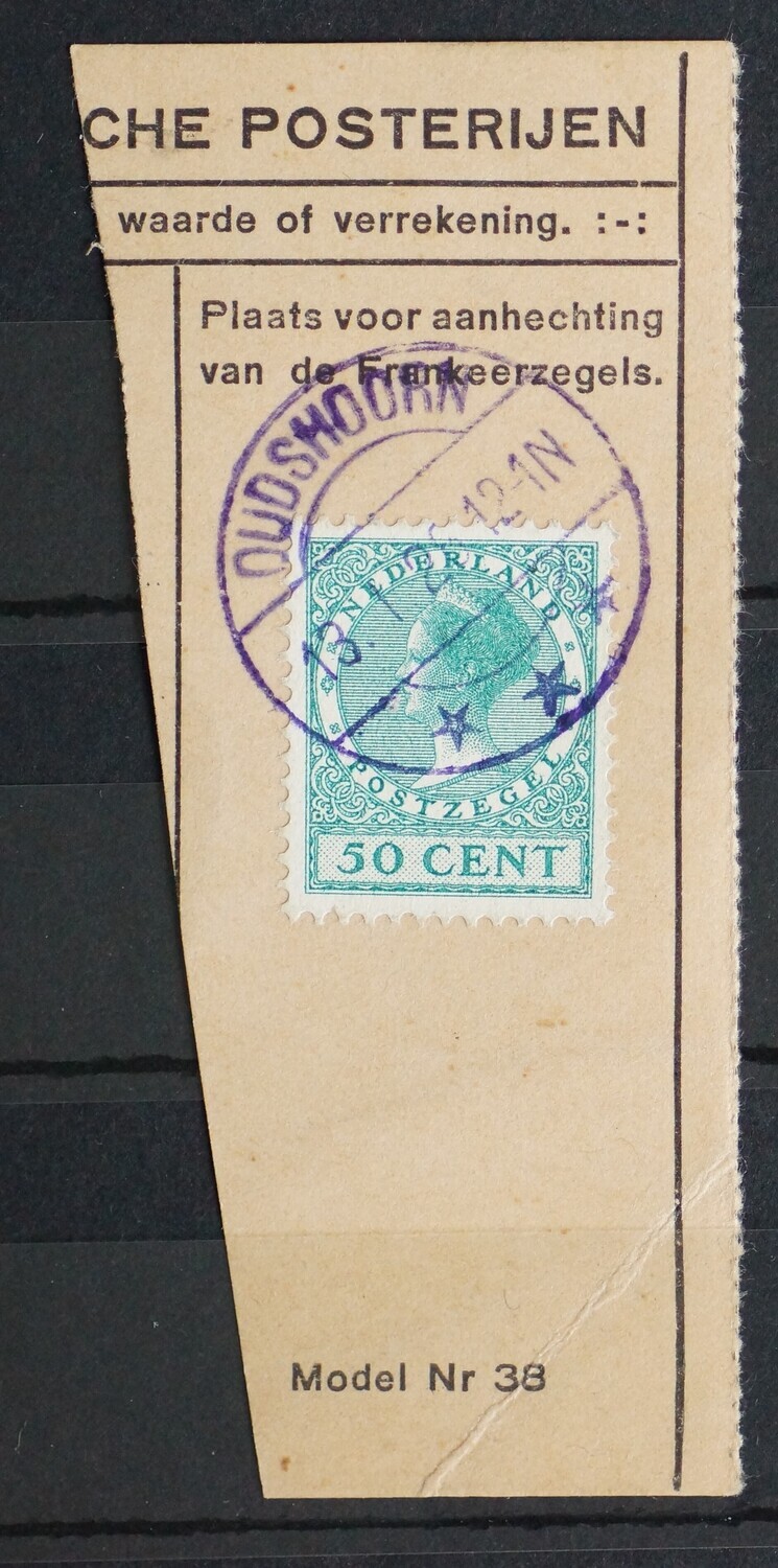 Oudshoorn (violet!) op NVPH 161 Oudshoorn (violet!) op NVPH 161