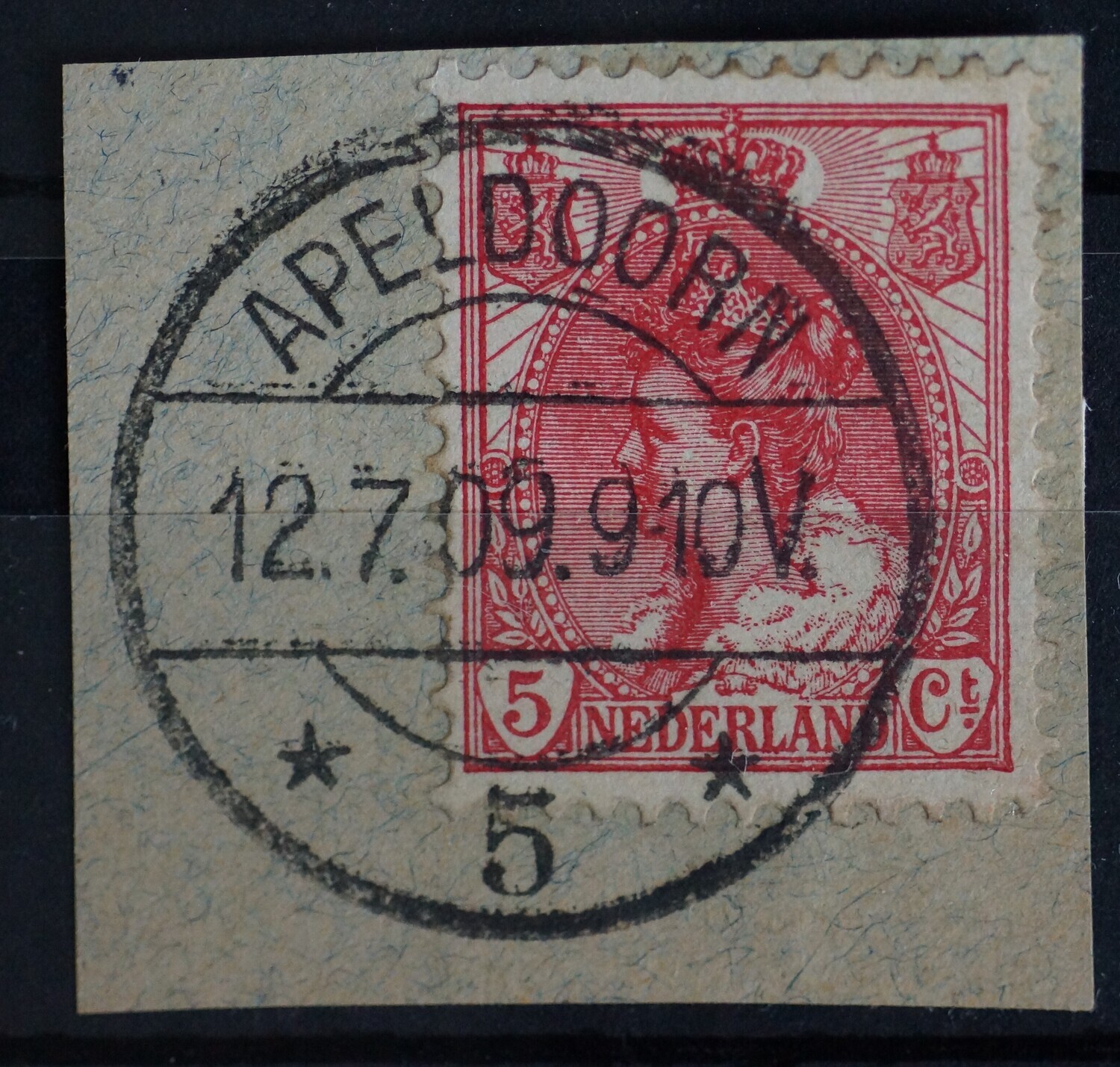 Apeldoorn 5 op NVPH 60 Apeldoorn 5 op NVPH 60