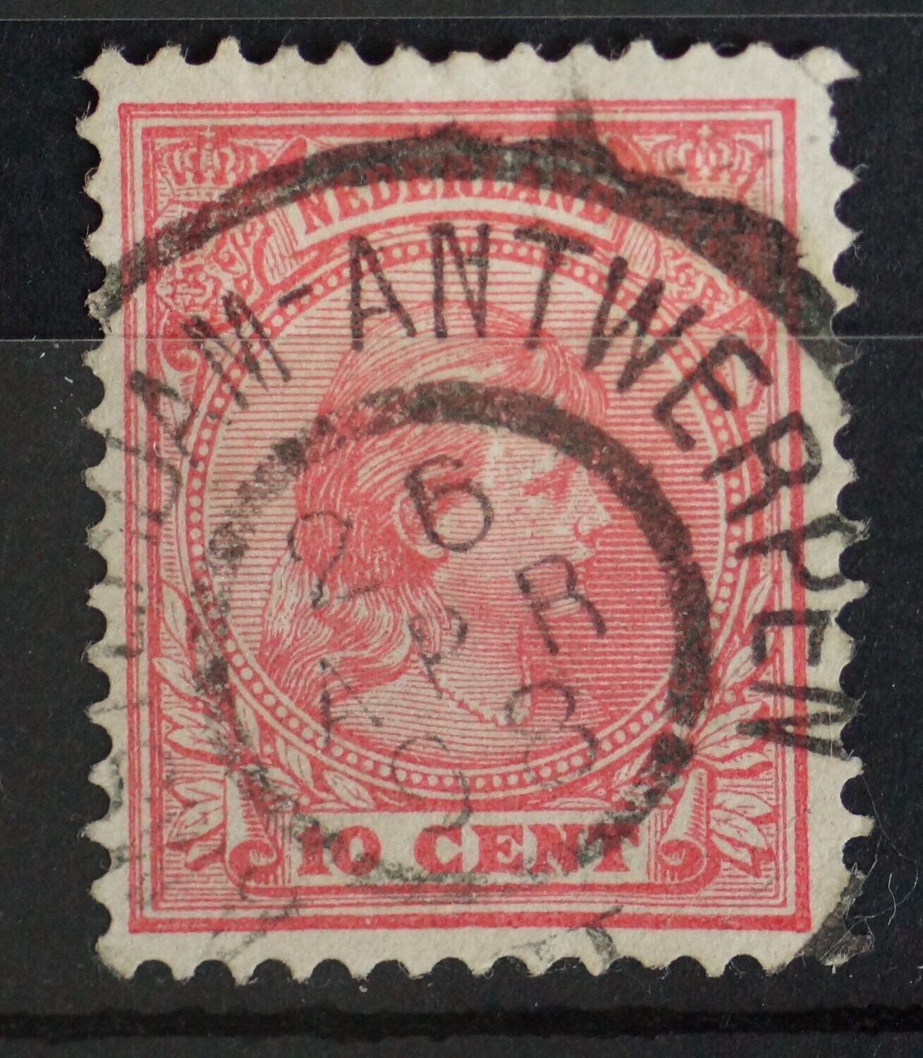 Amsterdam-Antwerpen II op NVPH 37 Amsterdam-Antwerpen II op NVPH 37