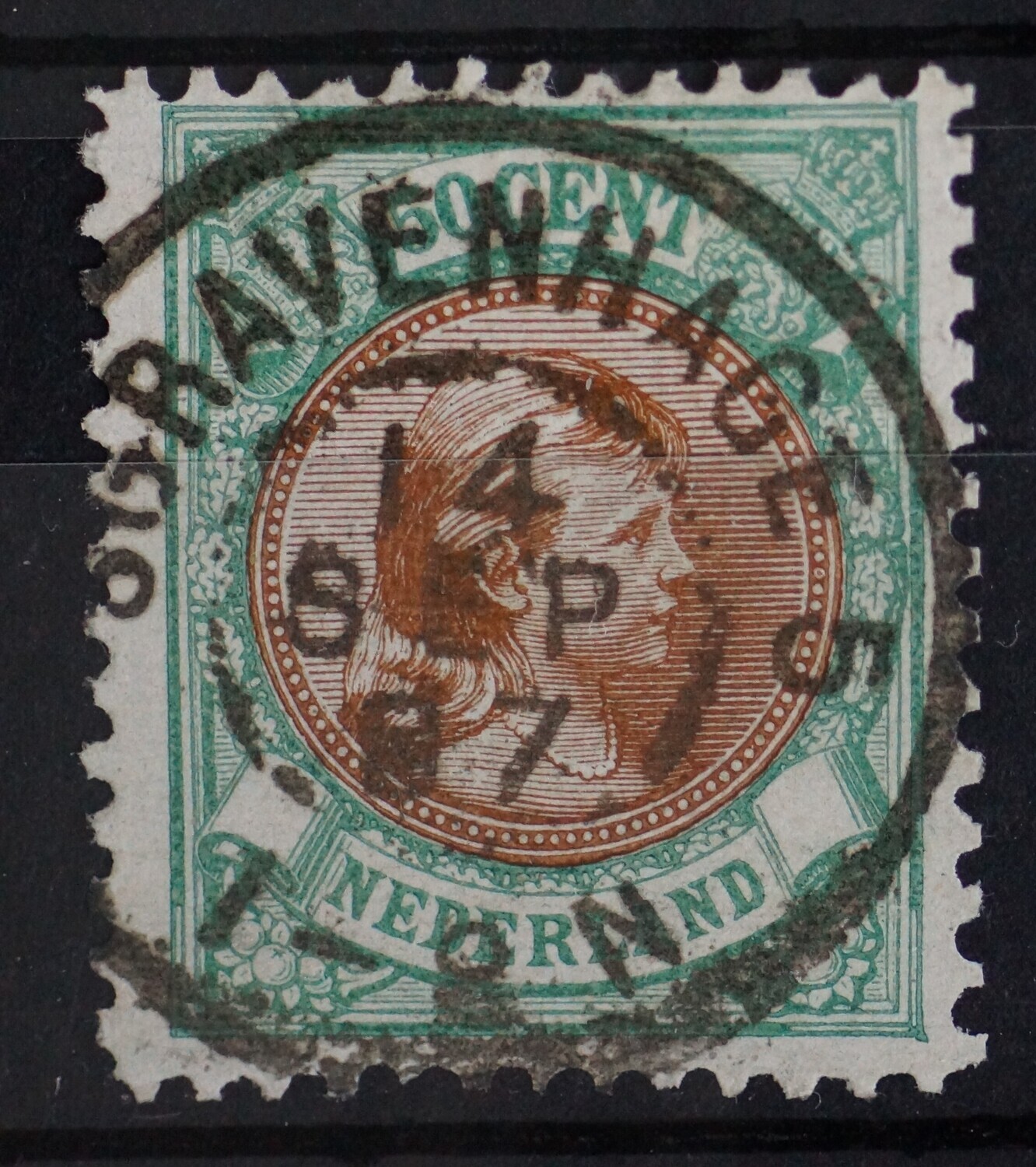 sGravenhage 5 (klein) op NVPH 45