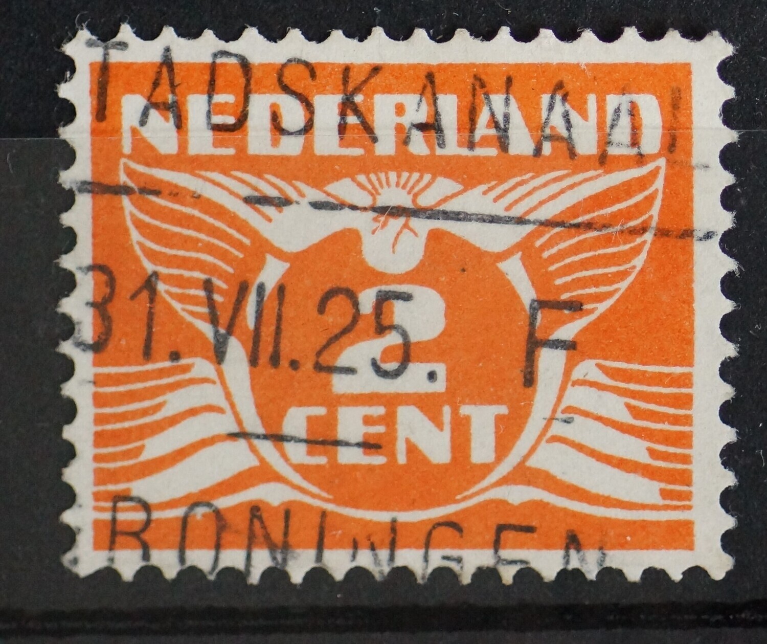 Stadskanaal - Groningen F op NVPH 145