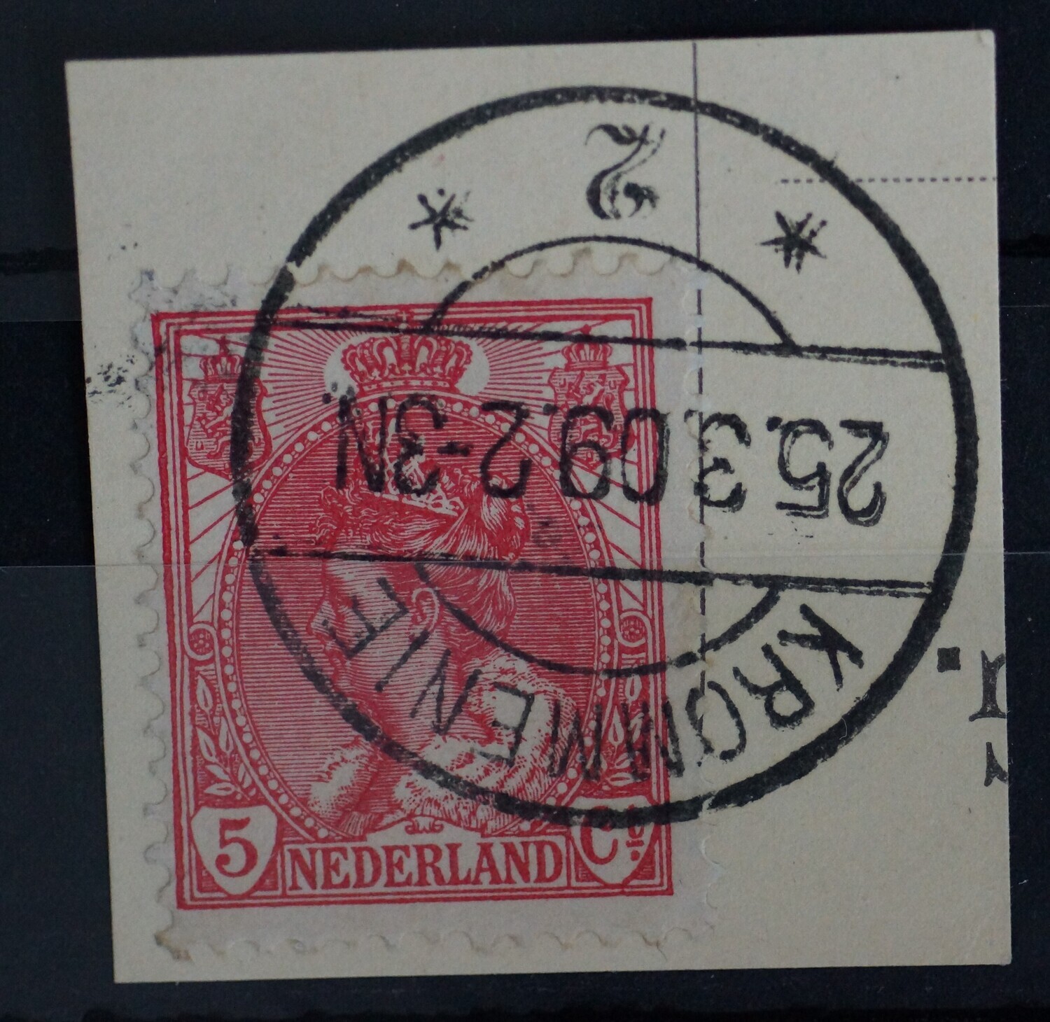 Krommenie 2 op NVPH 60 Krommenie 2 op NVPH 60