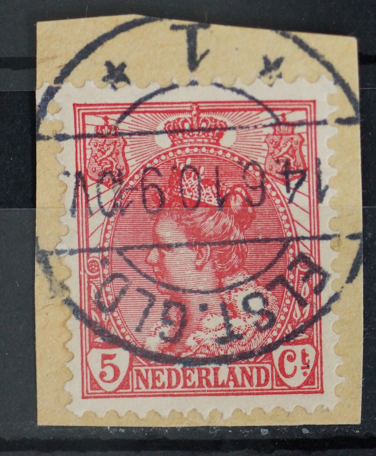 Elst. Gld. 1 op NVPH 60